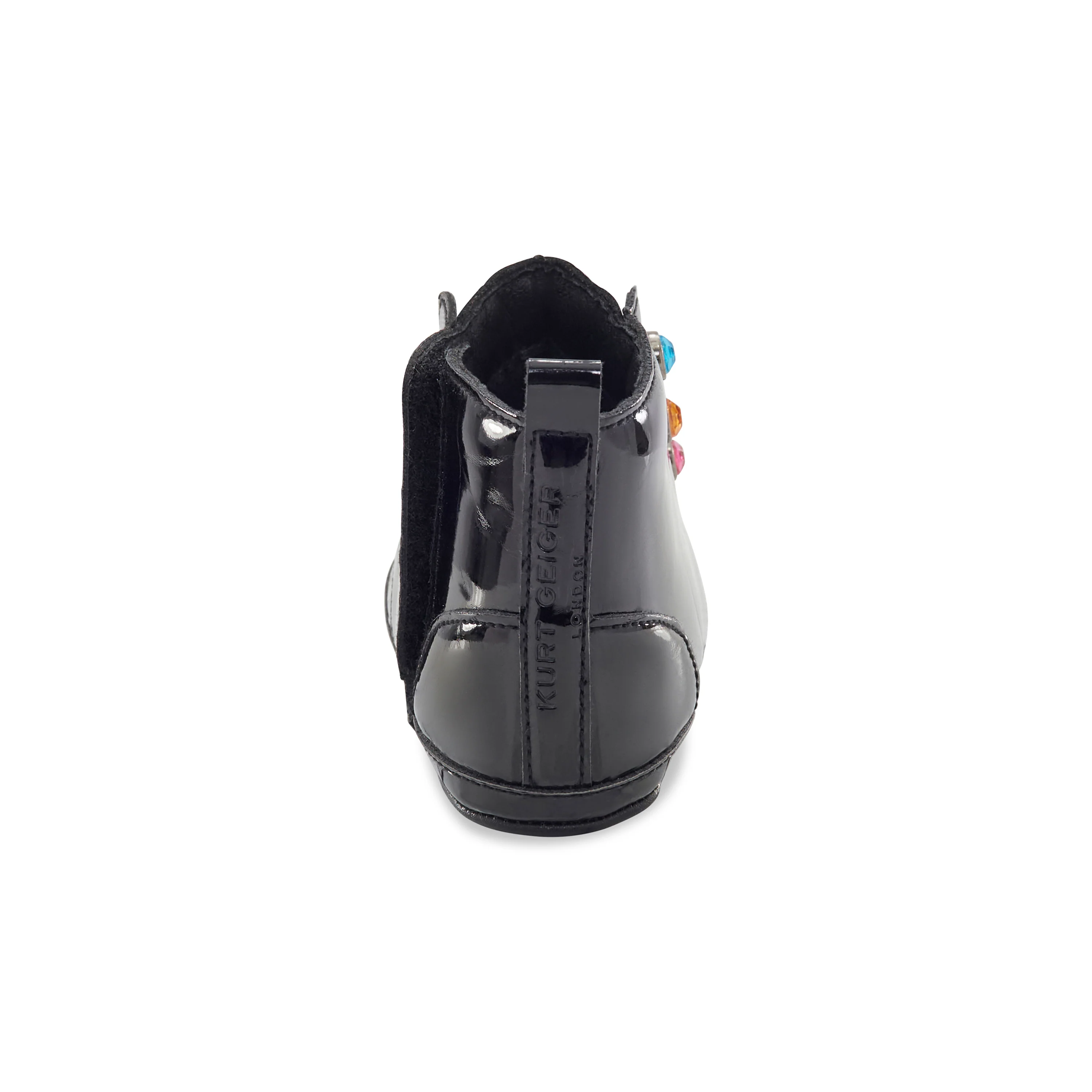 Baby Bax Boot - Little Kid Black Patent - Image 3