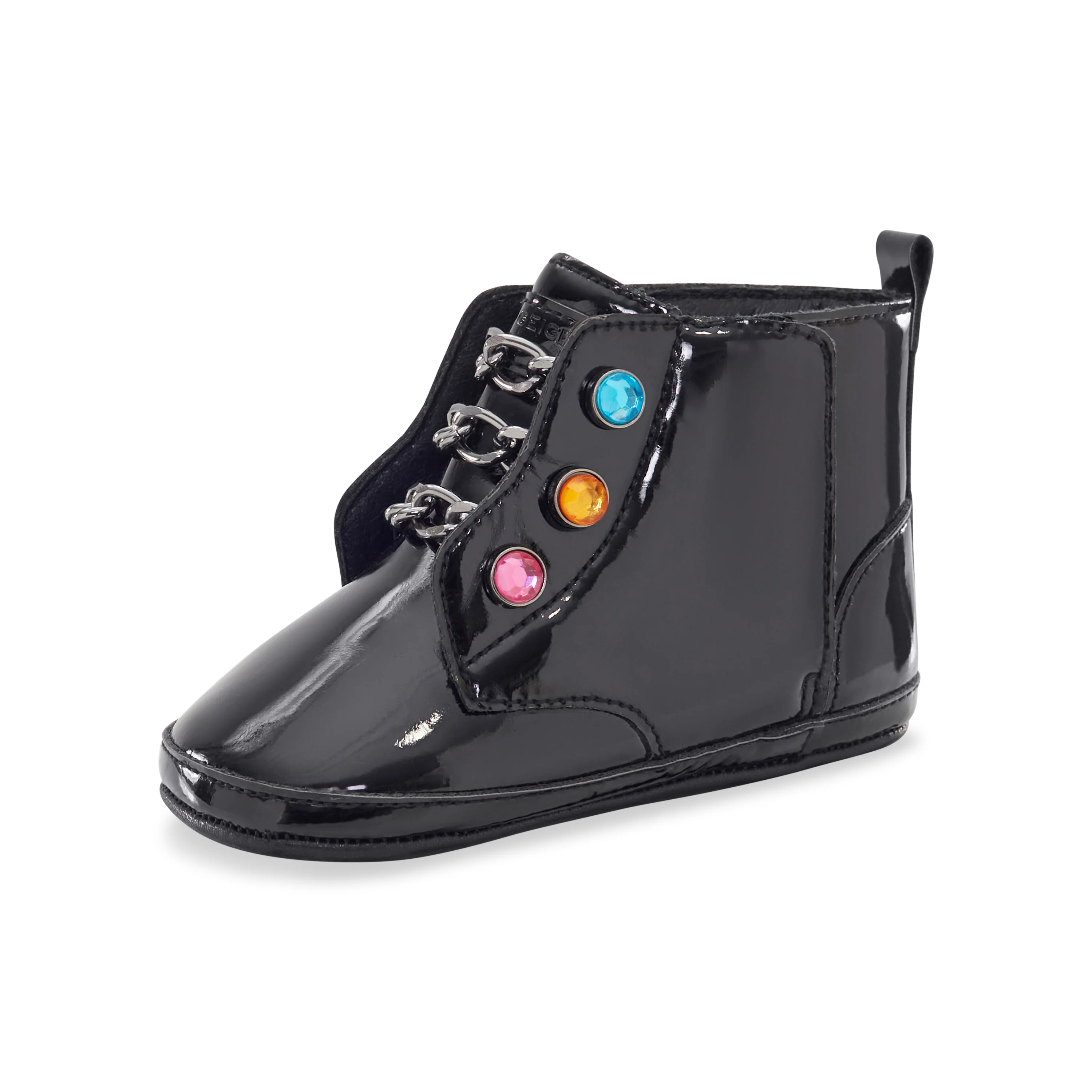 Baby Bax Boot - Little Kid Black Patent - Image 8