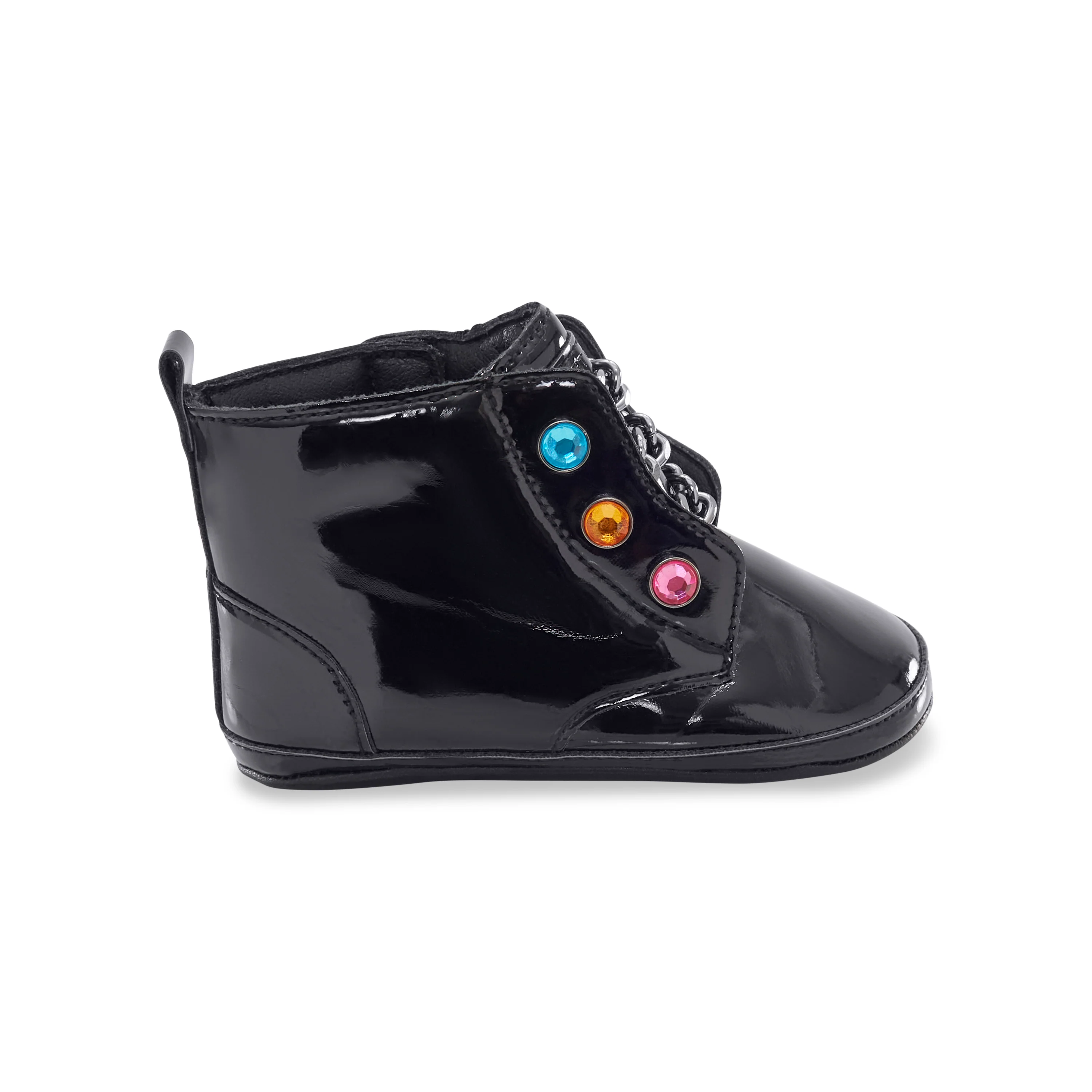 Baby Bax Boot - Little Kid Black Patent - Image 9