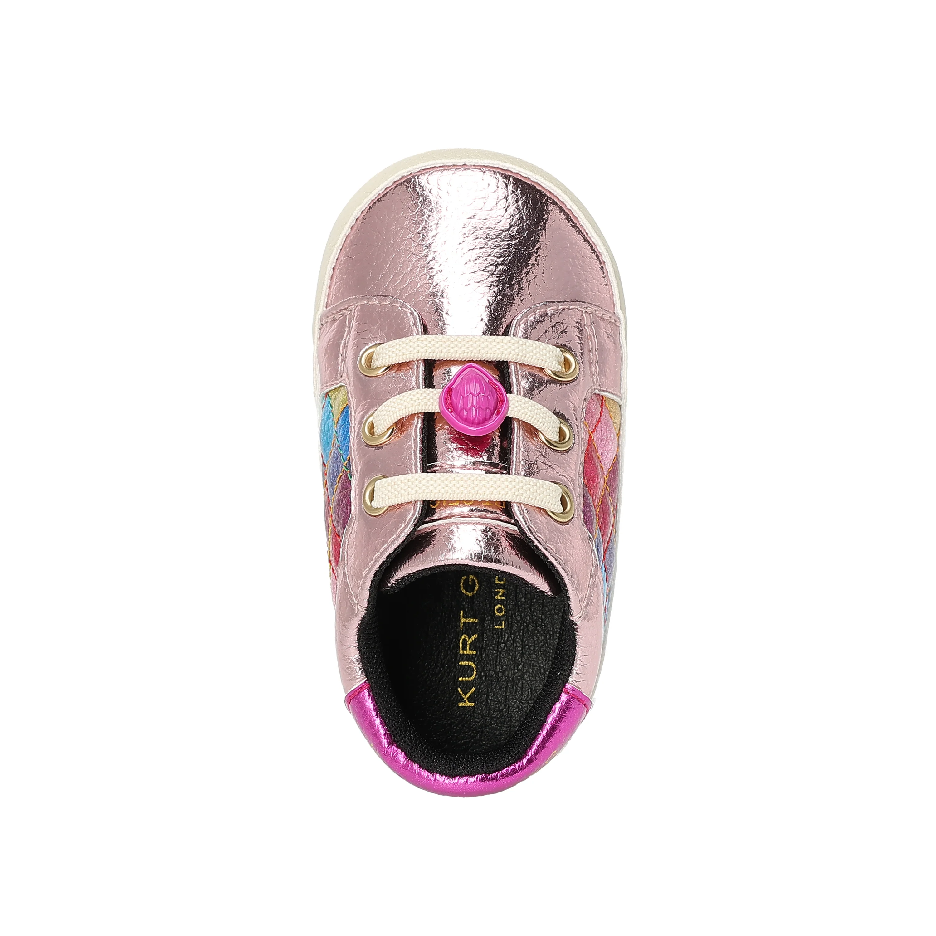 Baby Lane Stained Glass Sneaker  - Little Kid Rainbow - Image 5
