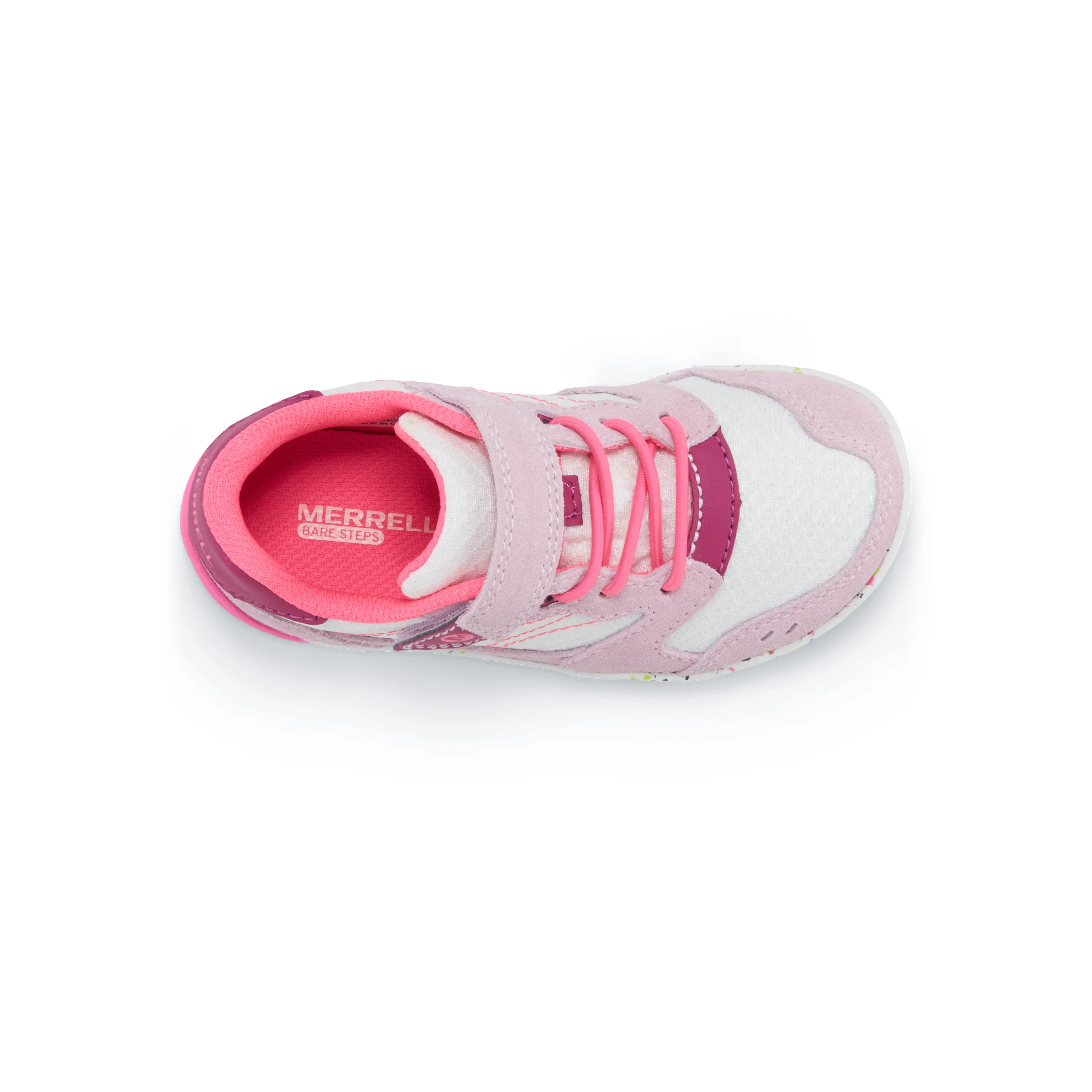 Bare Steps™ A83 Sneaker - Little Kid Lilac/Berry - Image 6