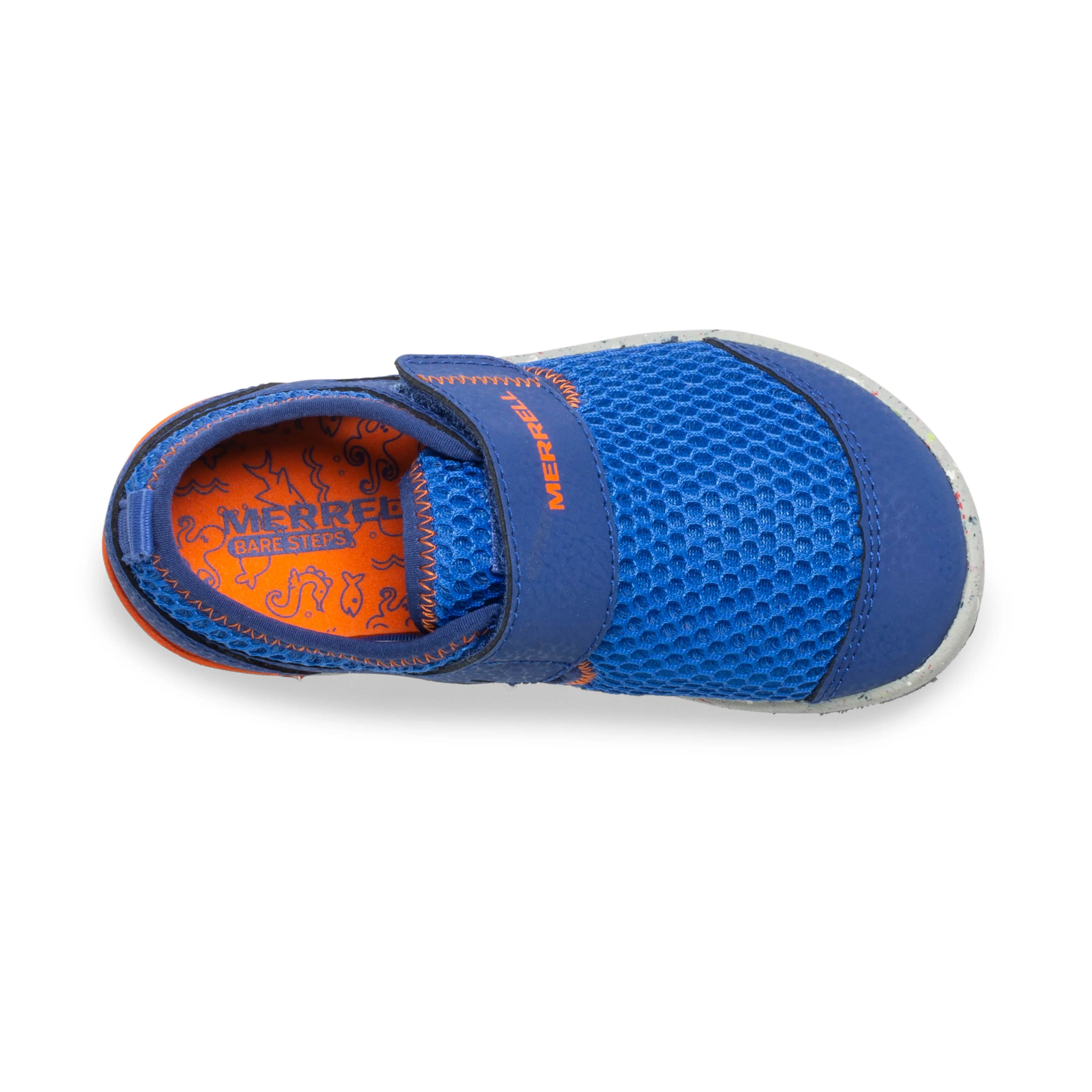 Bare Steps™ H20 Sneaker - Little Kid Blue/Orange - Image 4