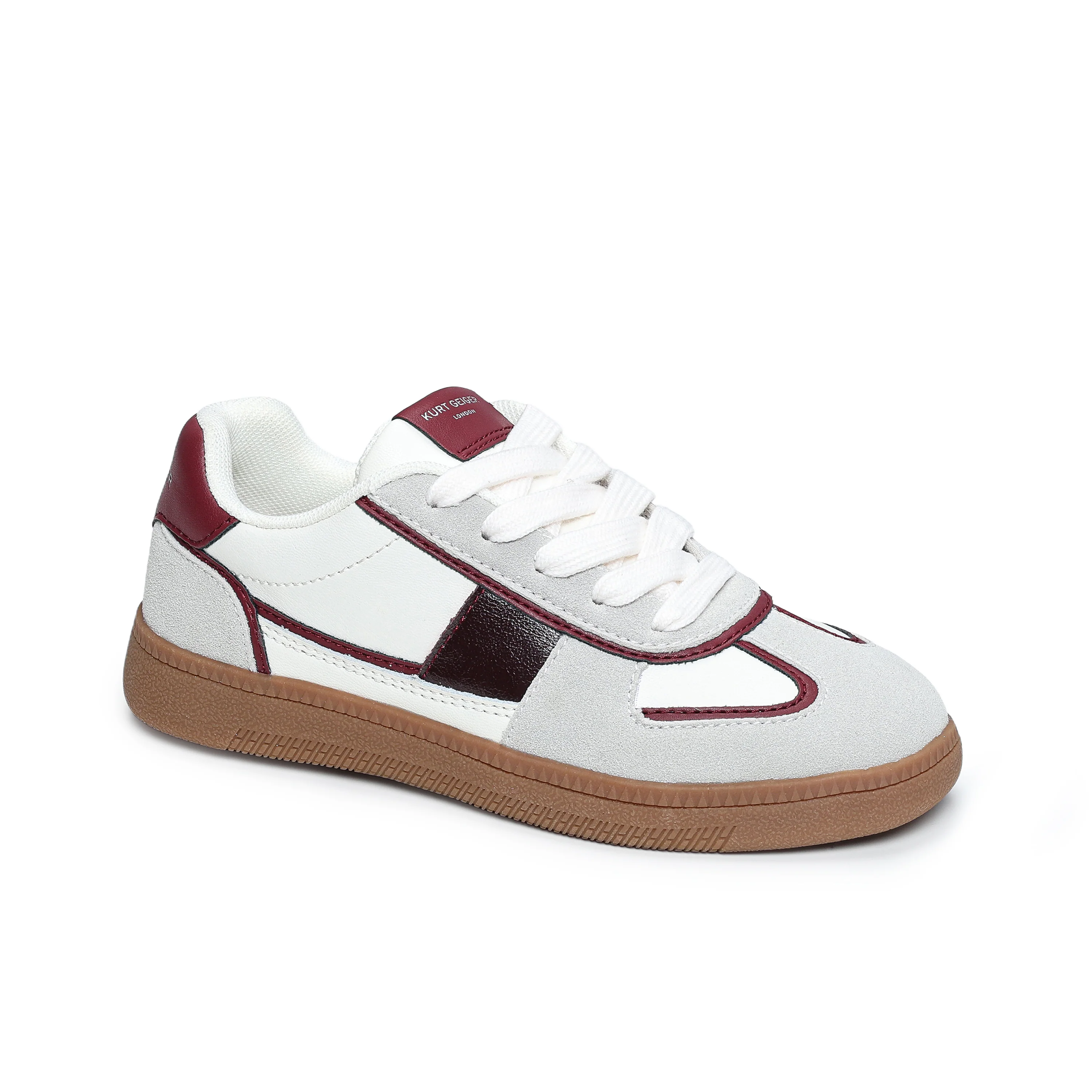 Lloyd Sneaker - Big Kid White/Red - Image 2
