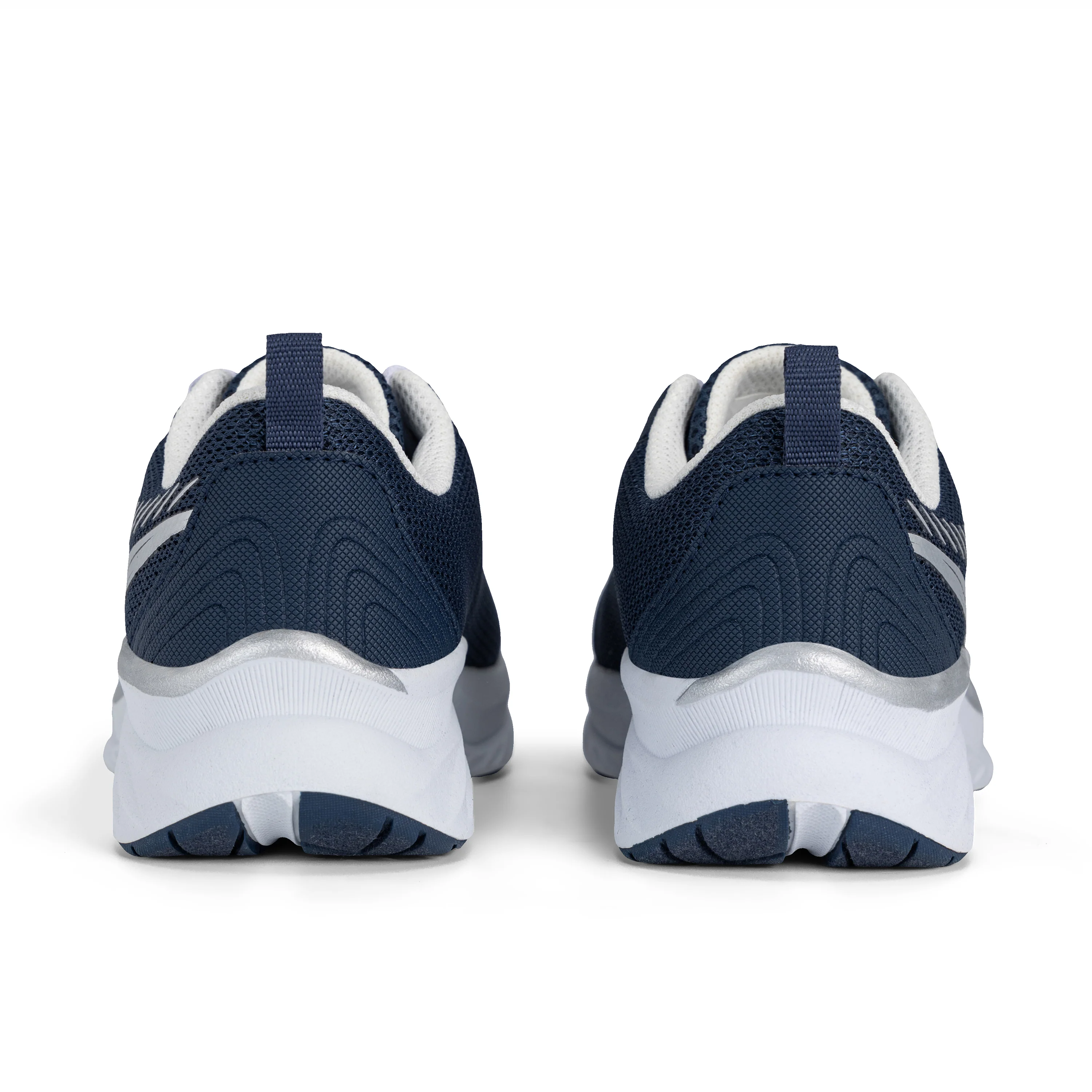Cadence Sneaker - Big Kid Navy Silver - Image 4