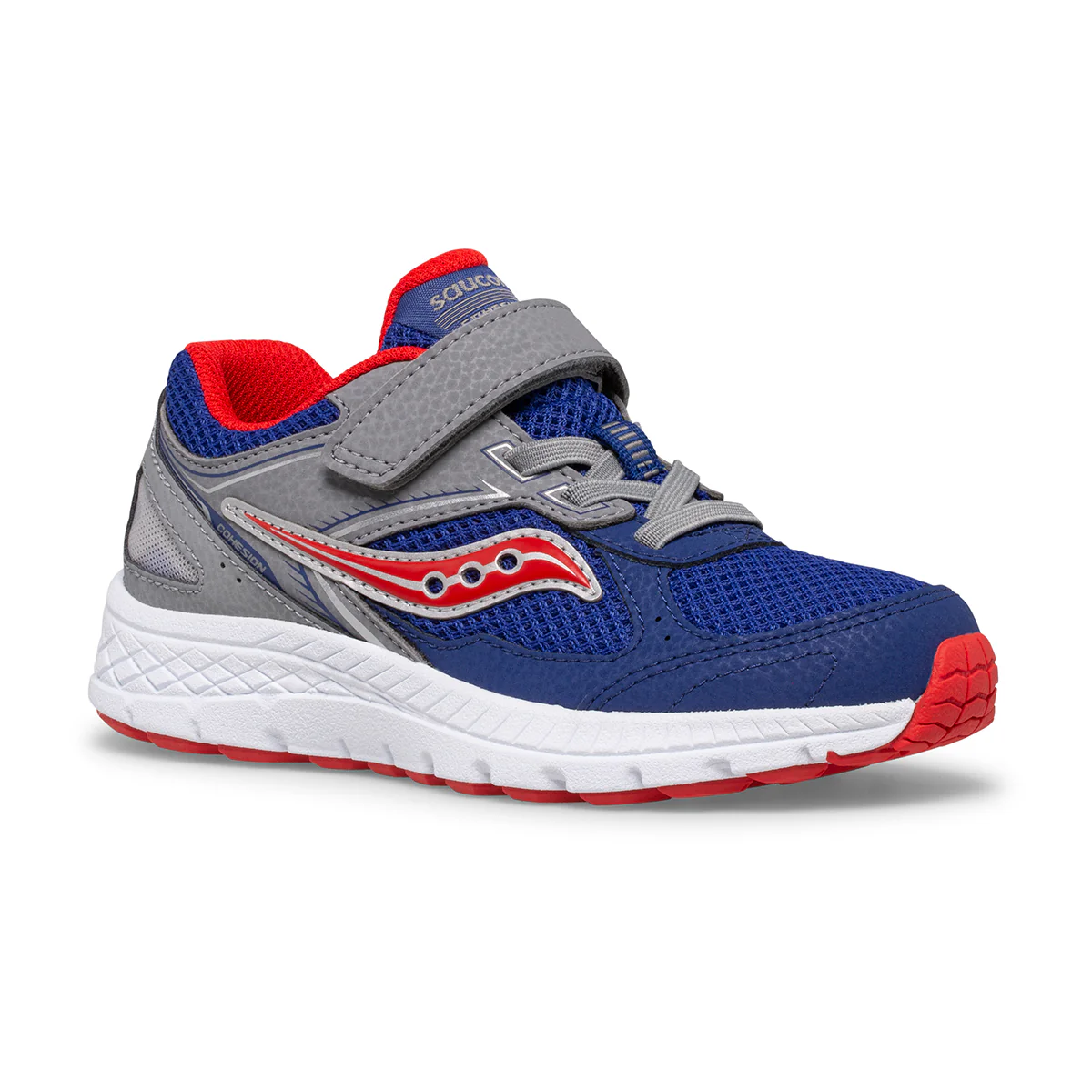 Cohesion 14 A/C Sneaker - Big Kid Navy/Red - Image 2