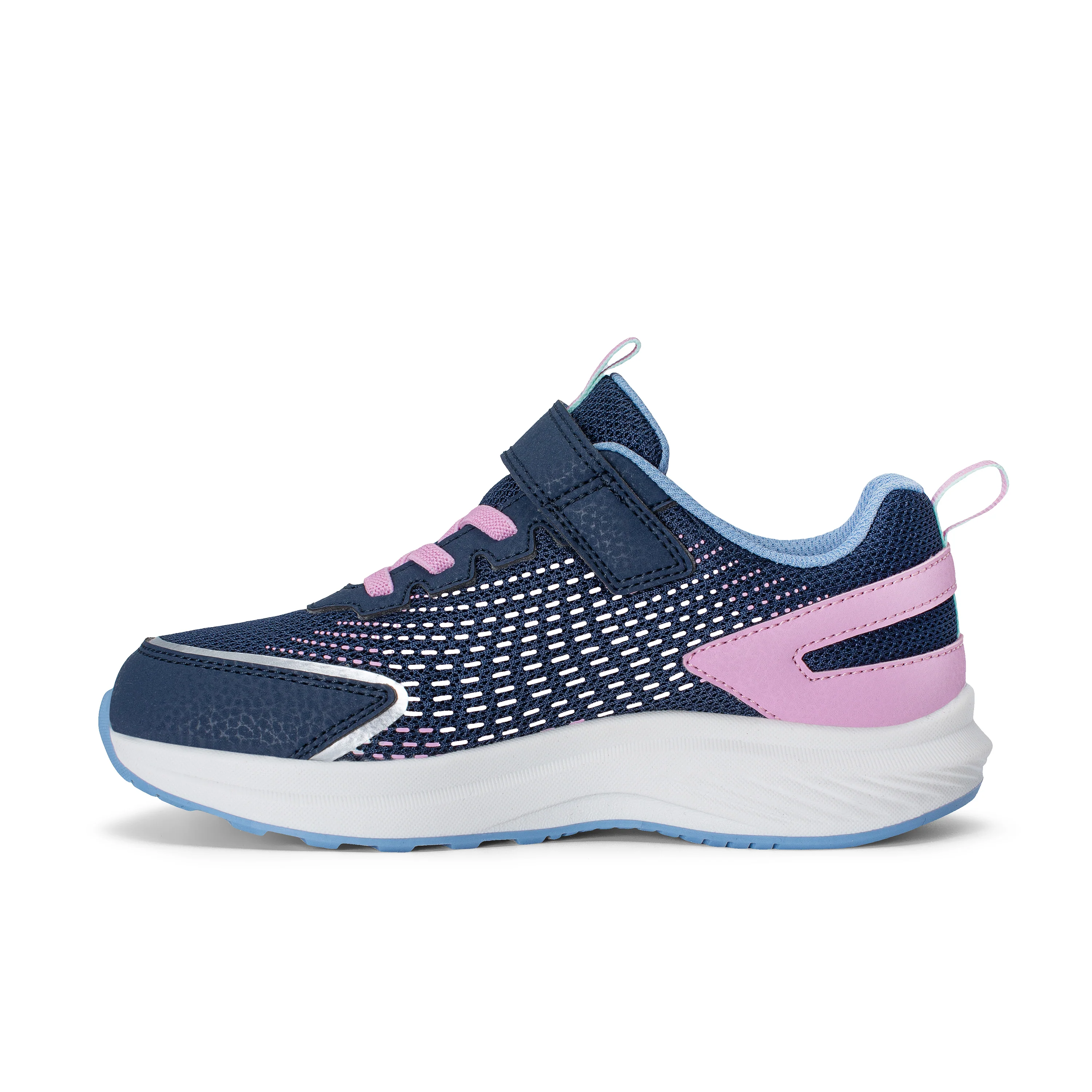 Cohesion FST Sneaker - Big Kid Navy/Pink - Image 3