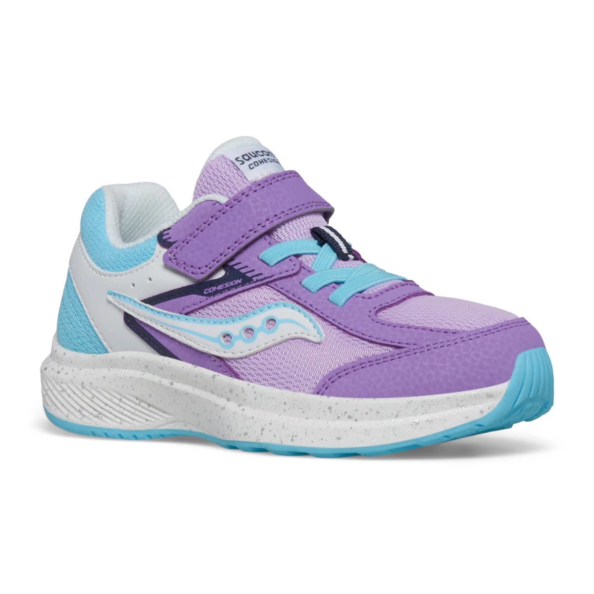 Cohesion Kdz A/C Sneaker - Big Kid Purple/Blue - Image 2