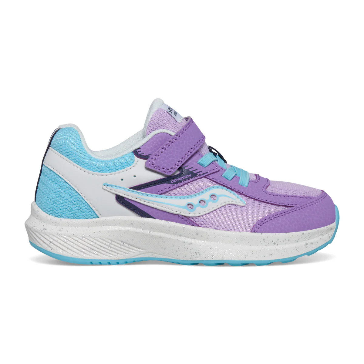 Cohesion Kdz A/C Sneaker - Big Kid Purple/Blue - Image 6