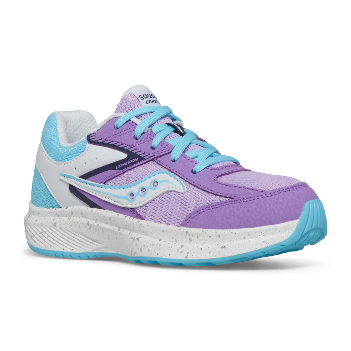 Cohesion Kdz Sneaker - Big Kid Purple/Blue - Image 2