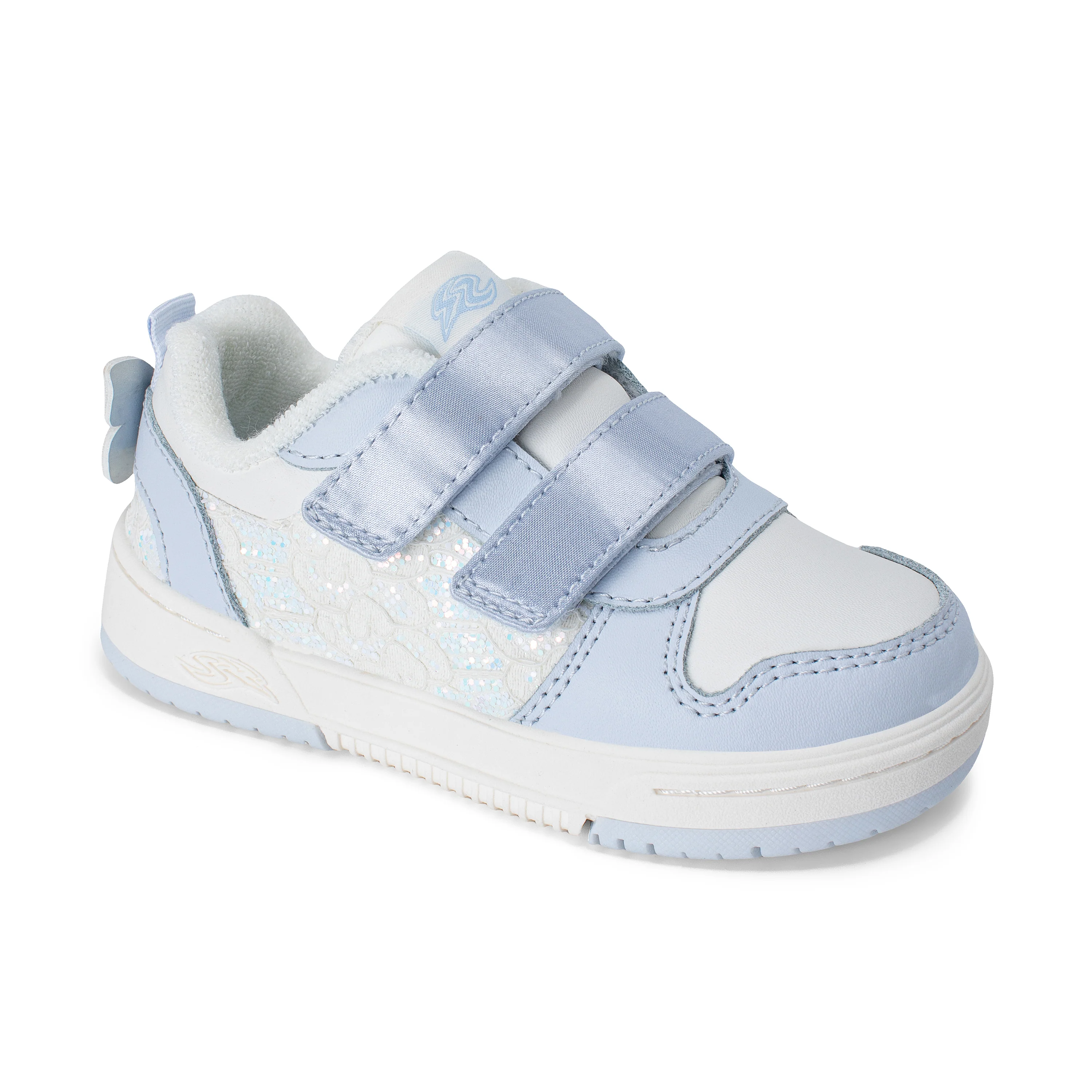 Denver Sneaker - Little Kid Blue Satin - Image 2