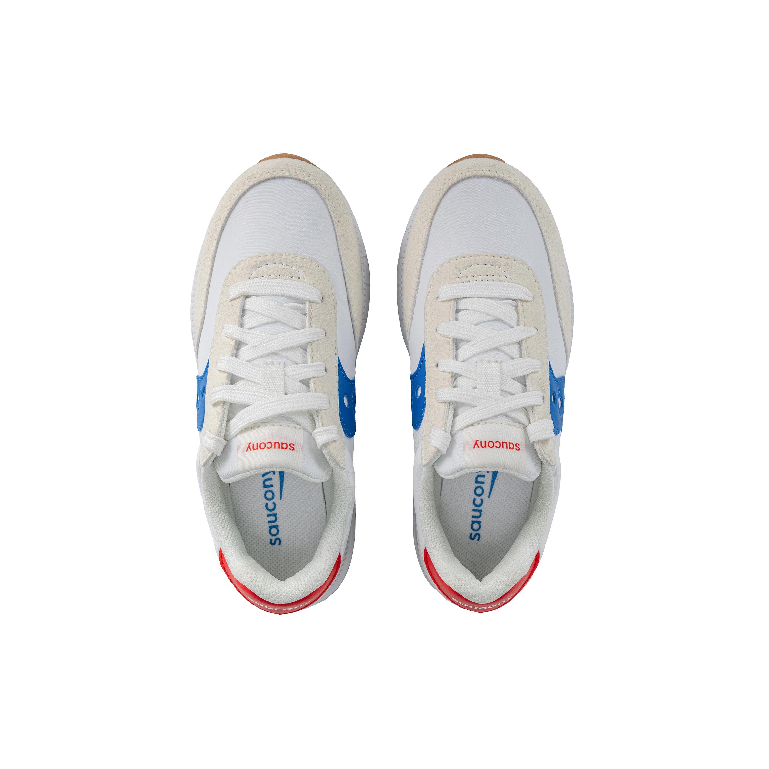 Eclipse 2.0 KDZ Sneaker - Big Kid White/Royal - Image 5