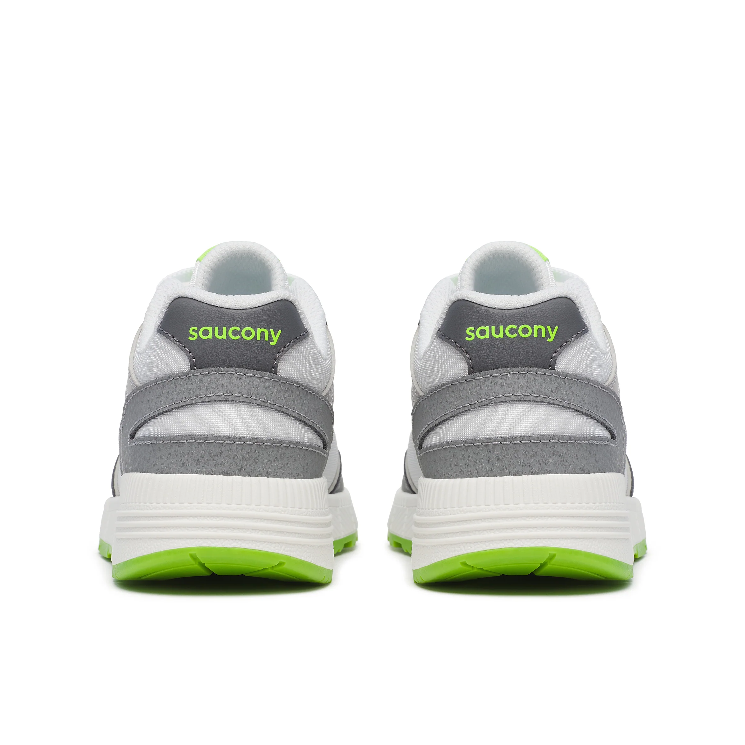 Eclipse KDZ Sneaker - Big Kid White/Grey/Lime - Image 4