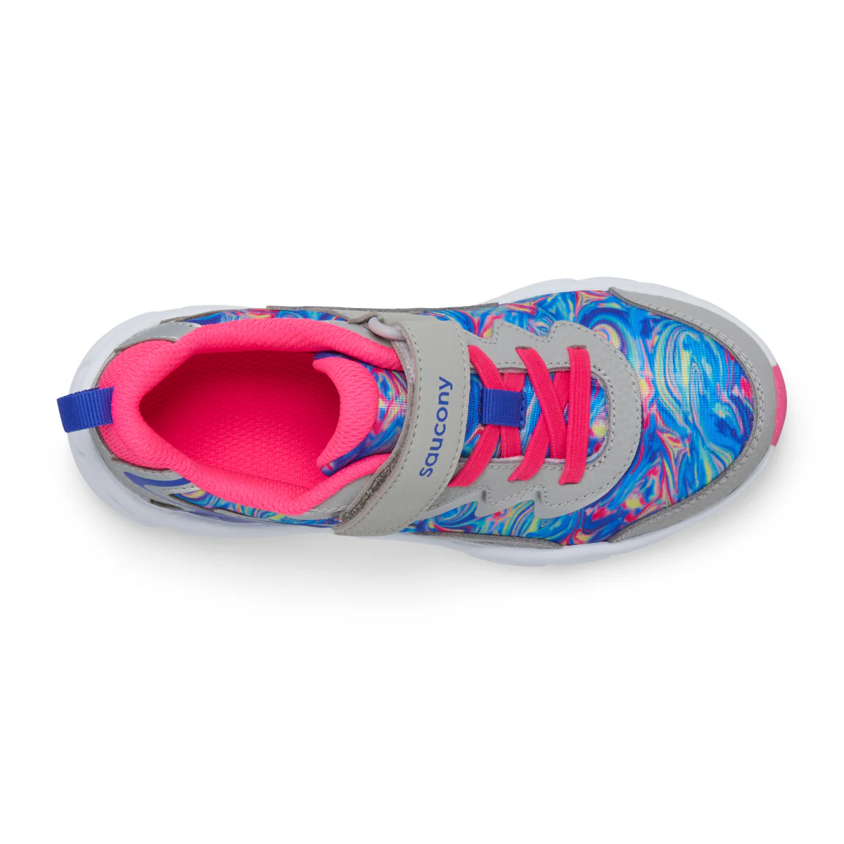 Flash A/C 3.0 Sneaker - Big Kid Grey/Pink/Blue - Image 5