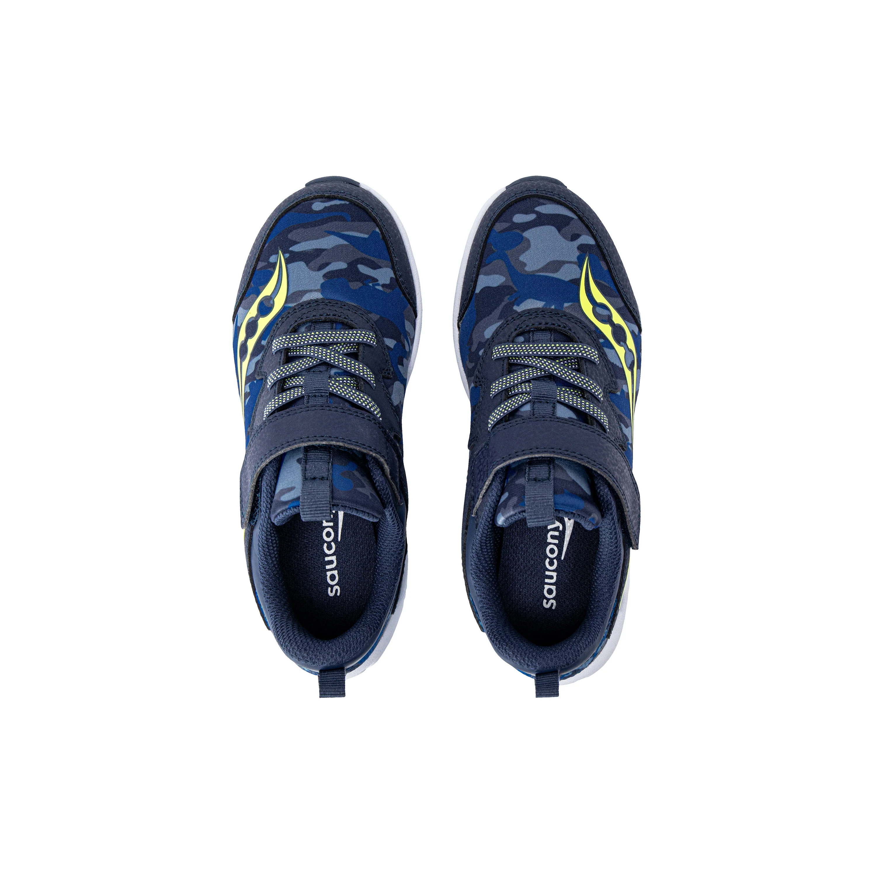 Flash LE Sneaker - Big Kid Navy/Lime - Image 5