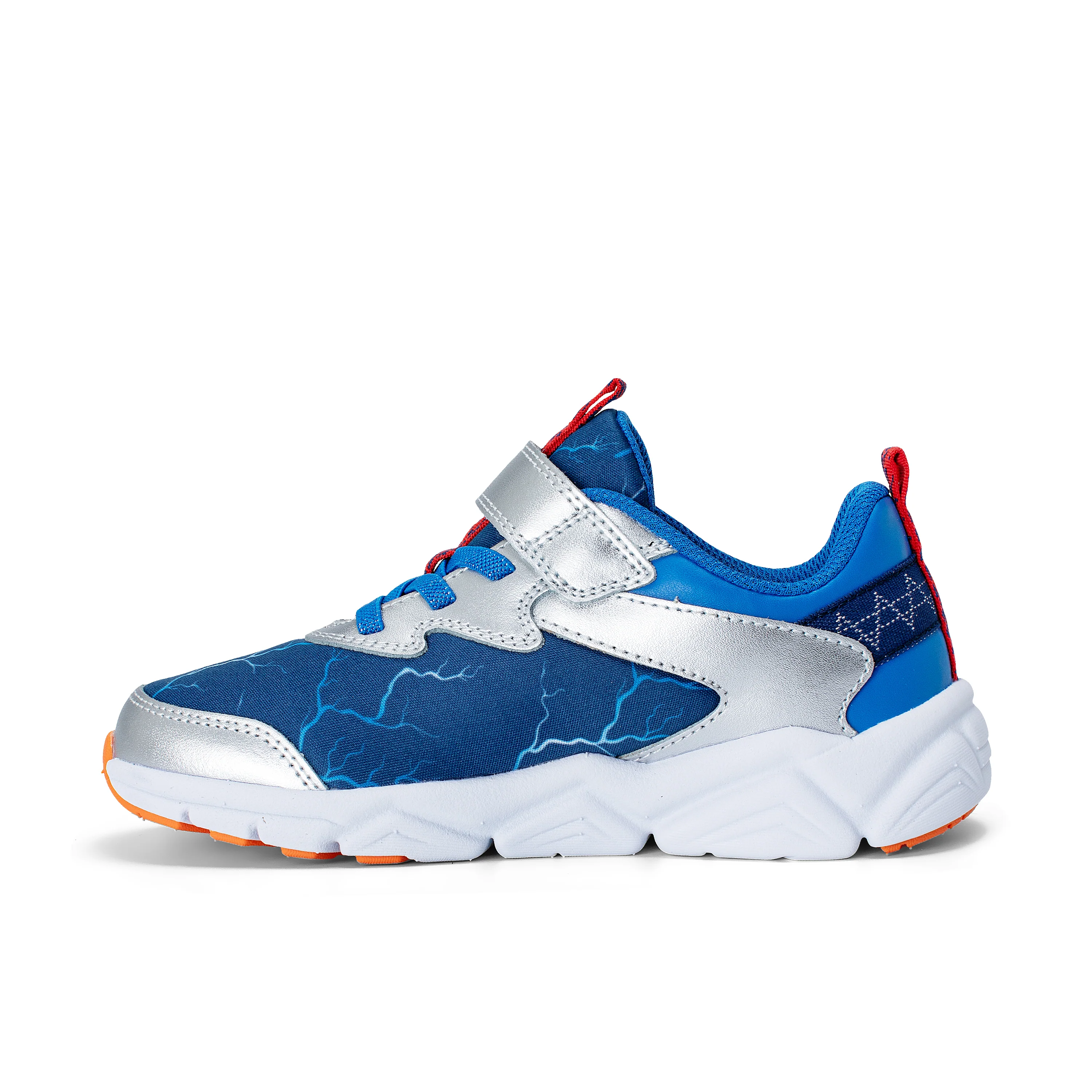 Flash LE Sneaker - Big Kid Navy/Silver/Royal - Image 3