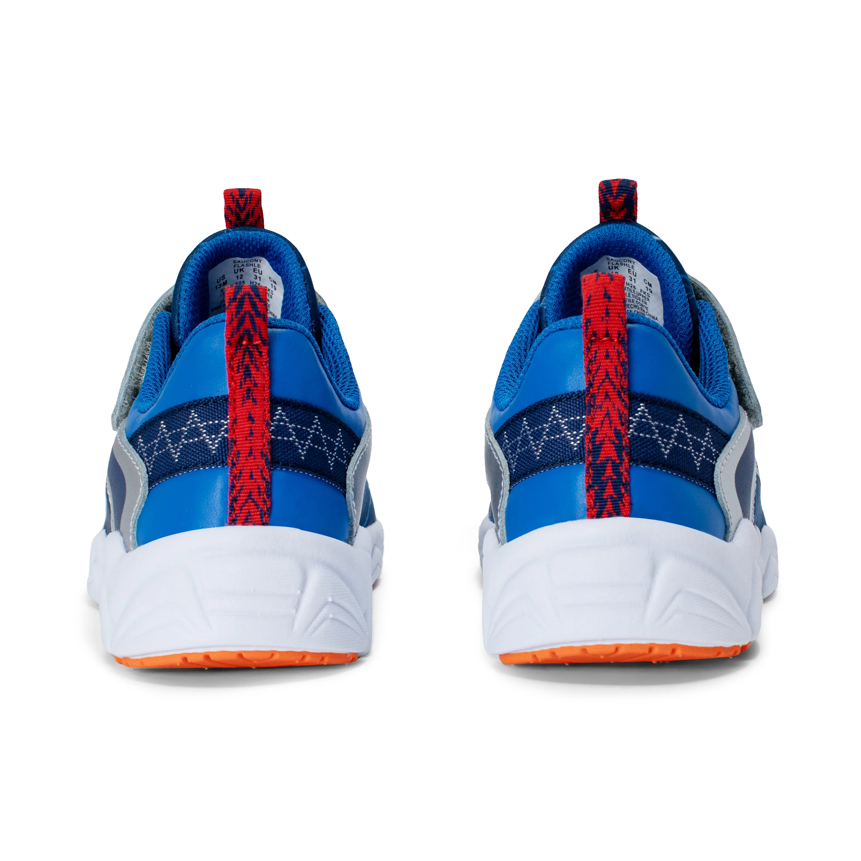 Flash LE Sneaker - Big Kid Navy/Silver/Royal - Image 4