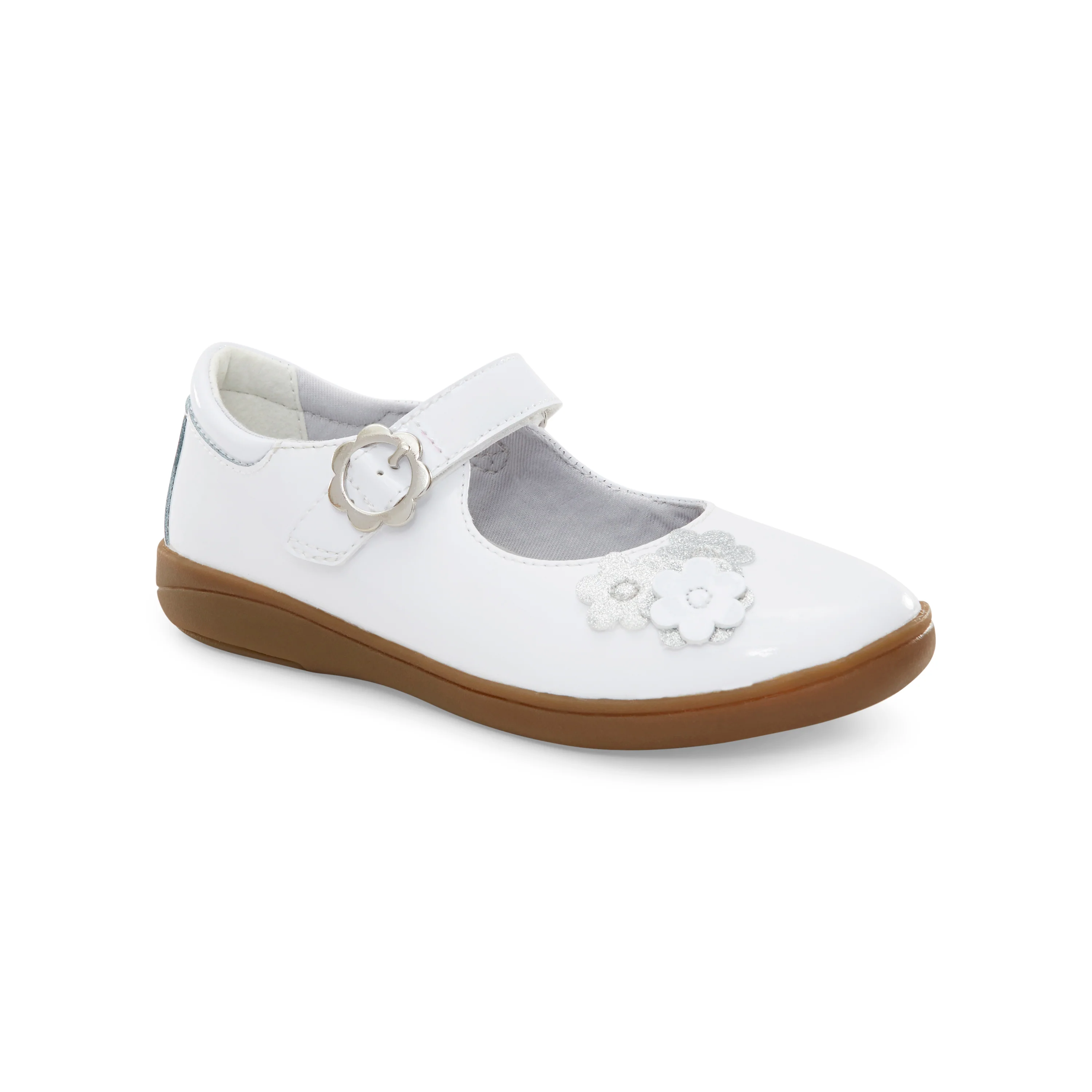 Holly Mary Jane - Big Kid White Patent - Image 2