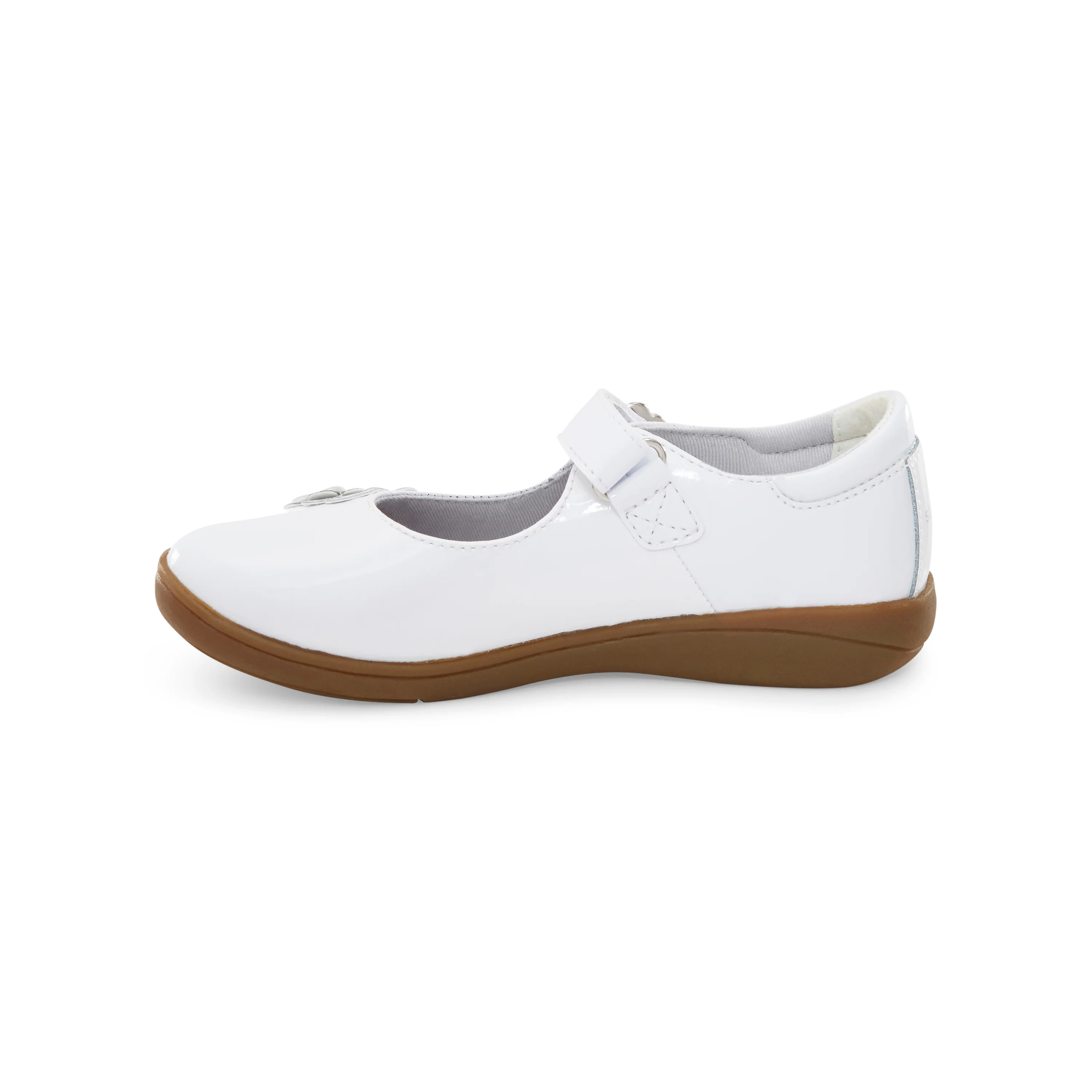 Holly Mary Jane - Big Kid White Patent - Image 4
