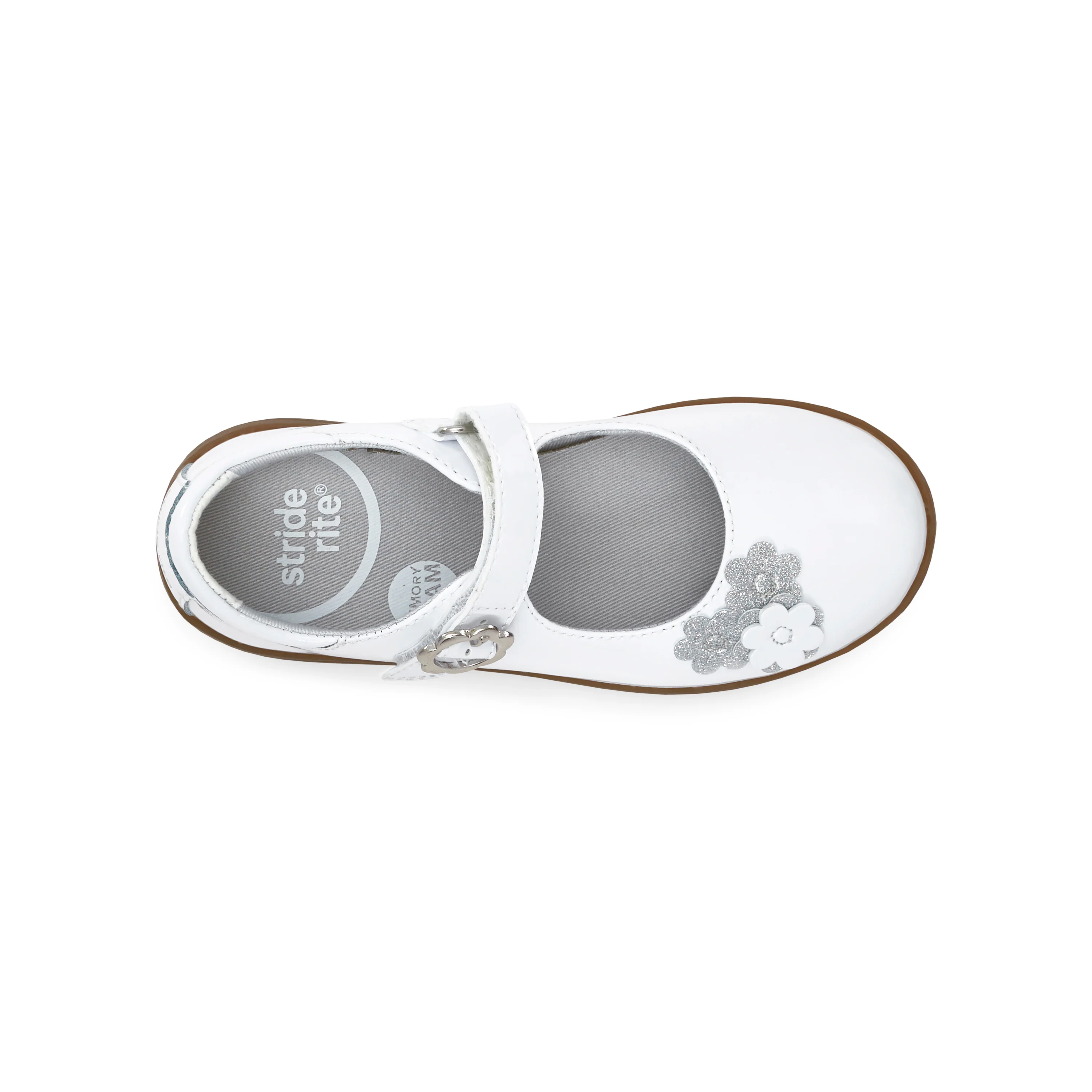 Holly Mary Jane - Big Kid White Patent - Image 6