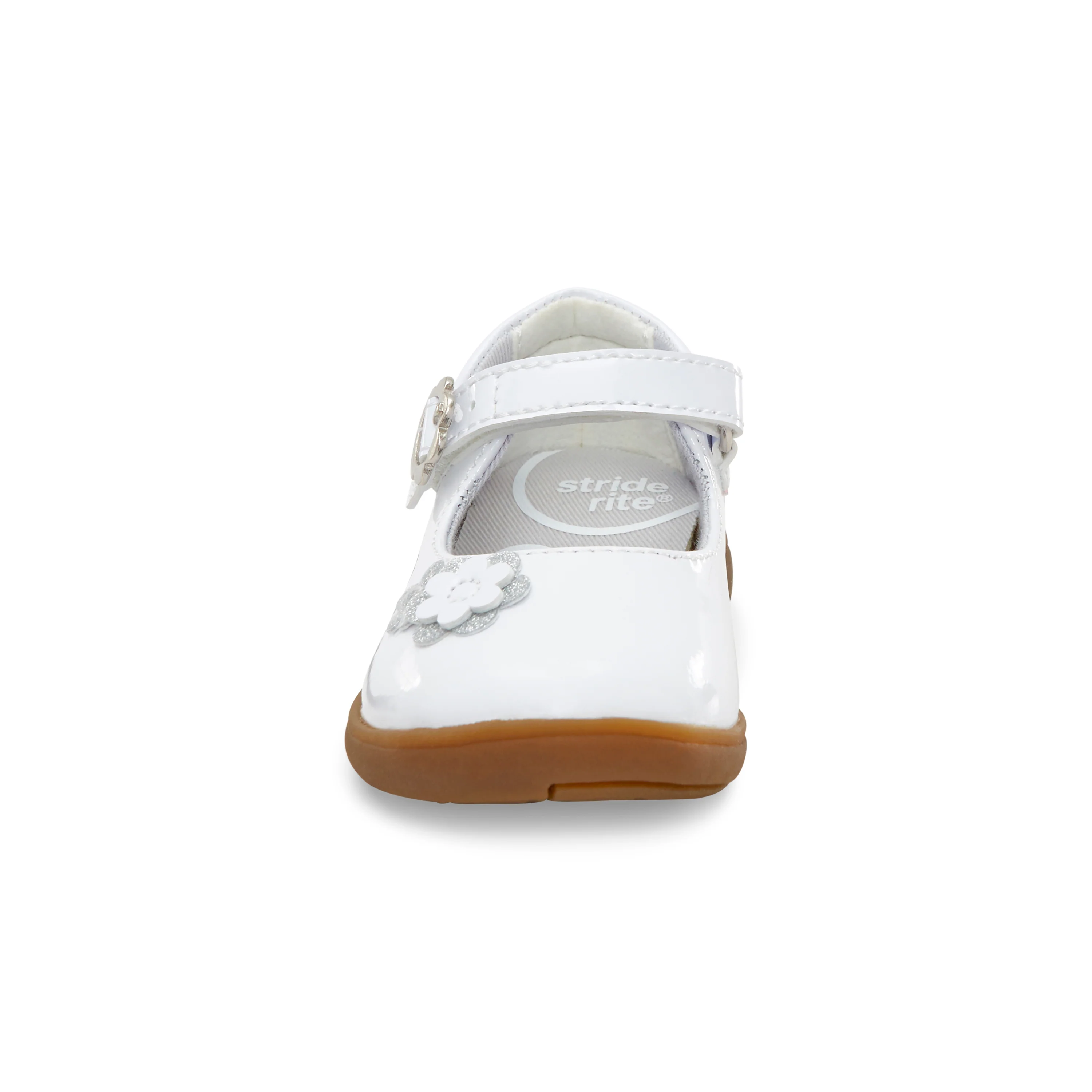 Holly Mary Jane - Little Kid White Patent - Image 5