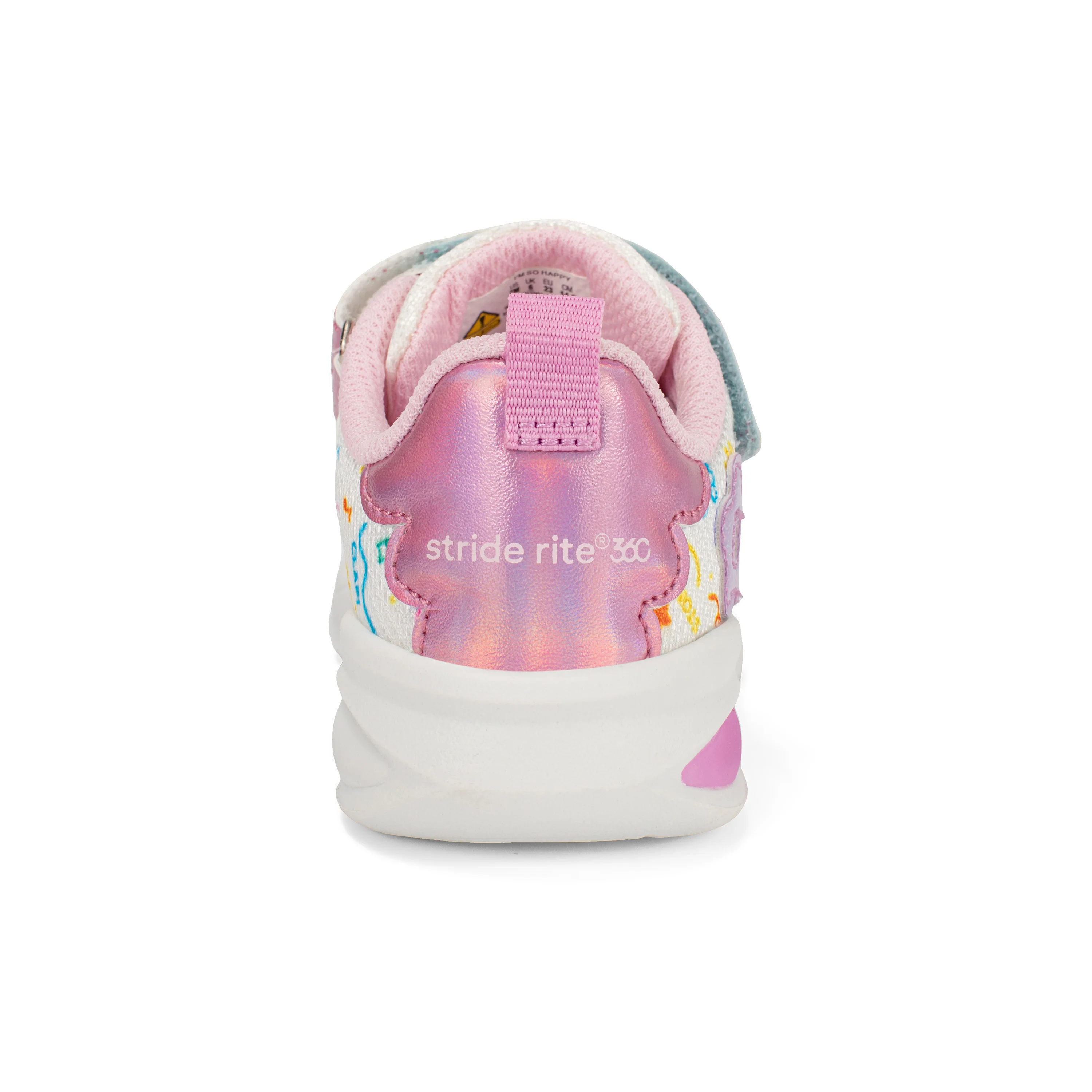 I'm So Happy Sneaker - Little Kid Pink - Image 3