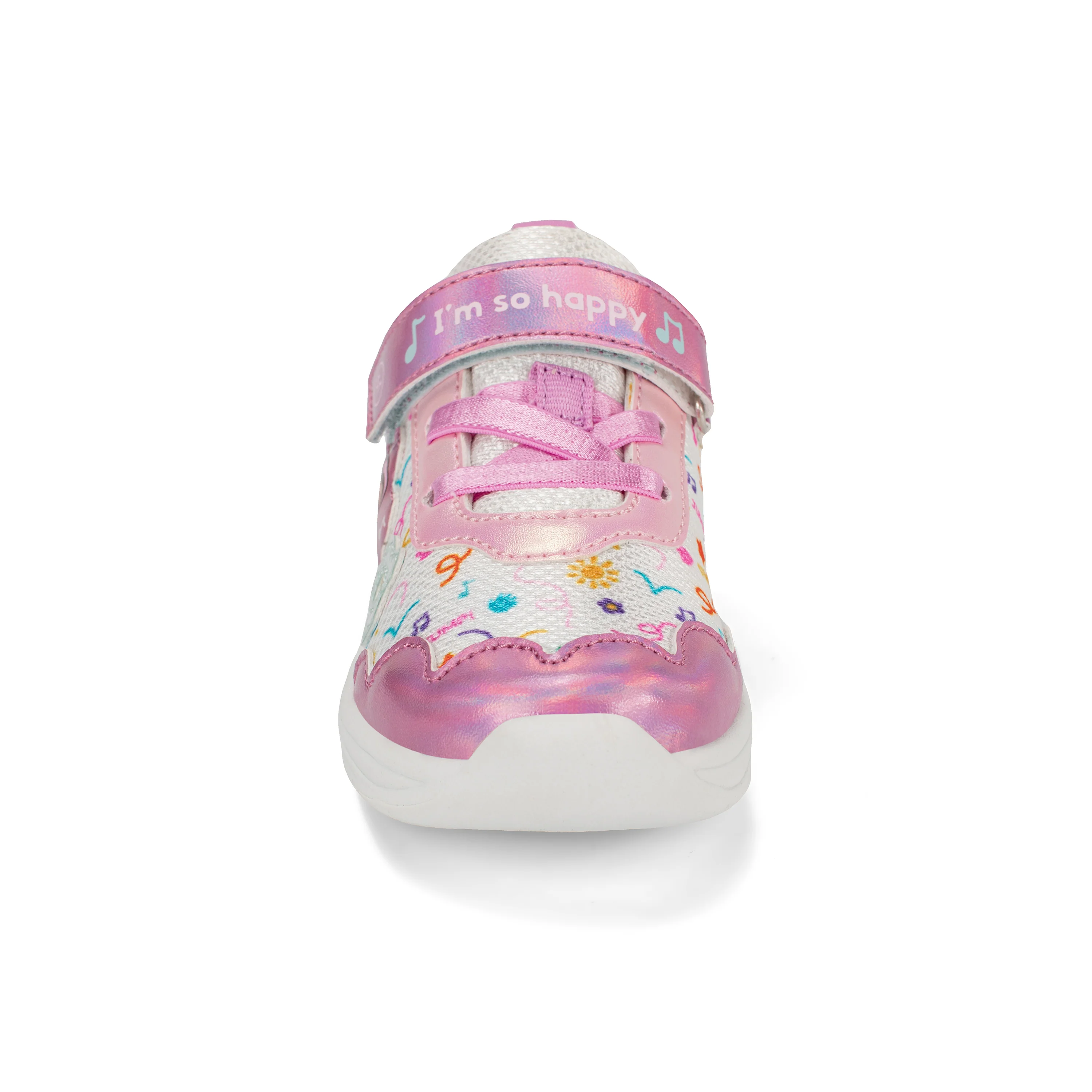 I'm So Happy Sneaker - Little Kid Pink - Image 4