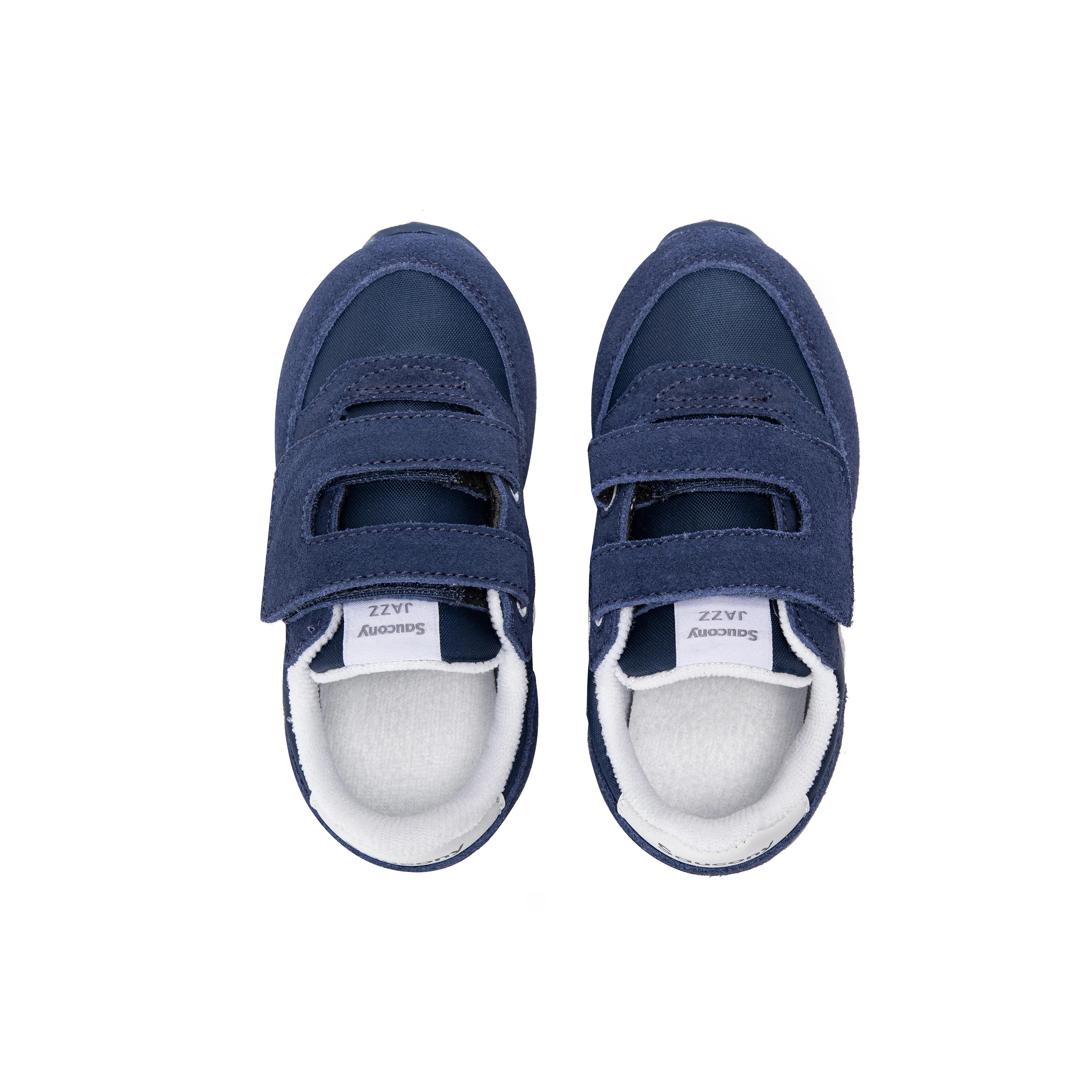 Jazz Hook & Loop Sneaker - Big Kid Cobalt/White - Image 6