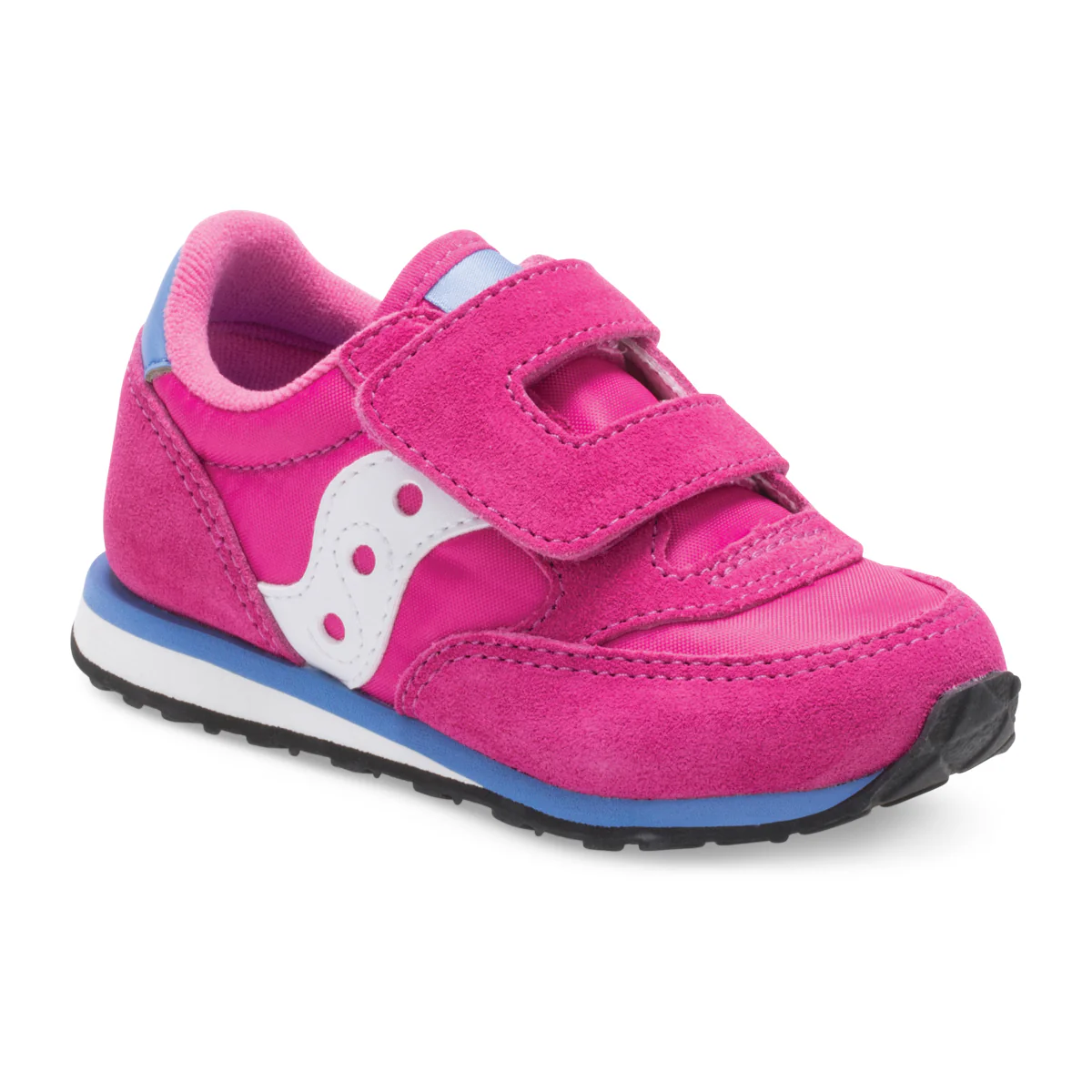 Jazz Hook & Loop Sneaker - Big Kid Magenta - Image 2