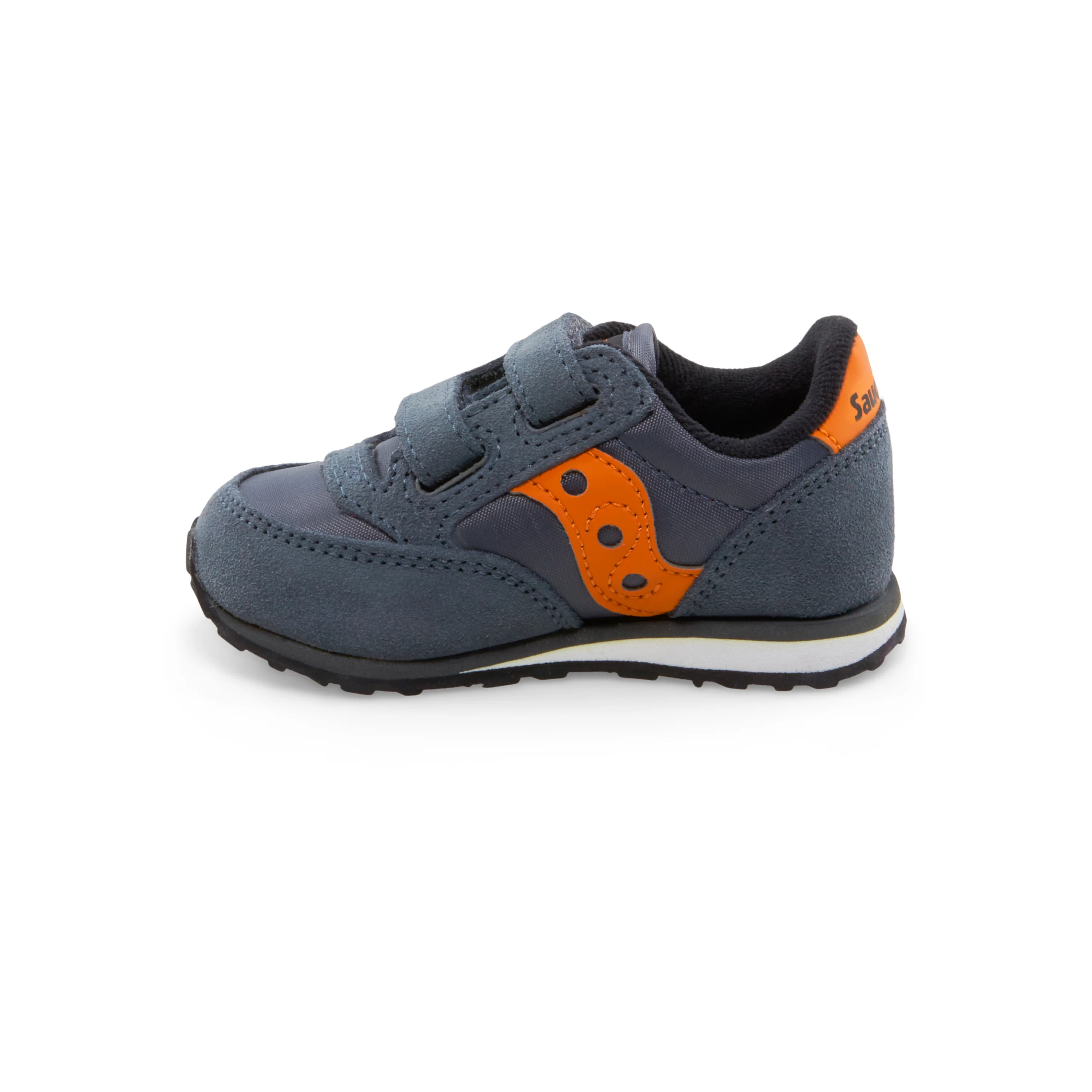 Jazz Hook & Loop Sneaker - Little Kid Grey/Orange - Image 5