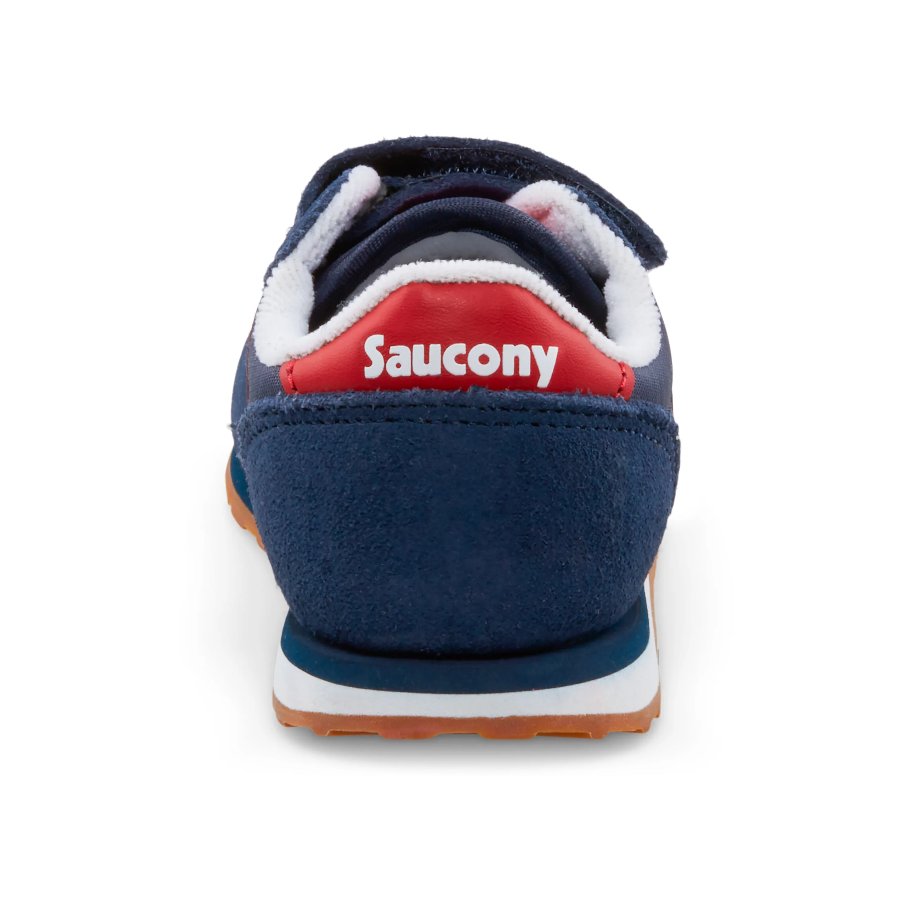 Jazz Hook & Loop Sneaker - Little Kid Navy/Red - Image 3