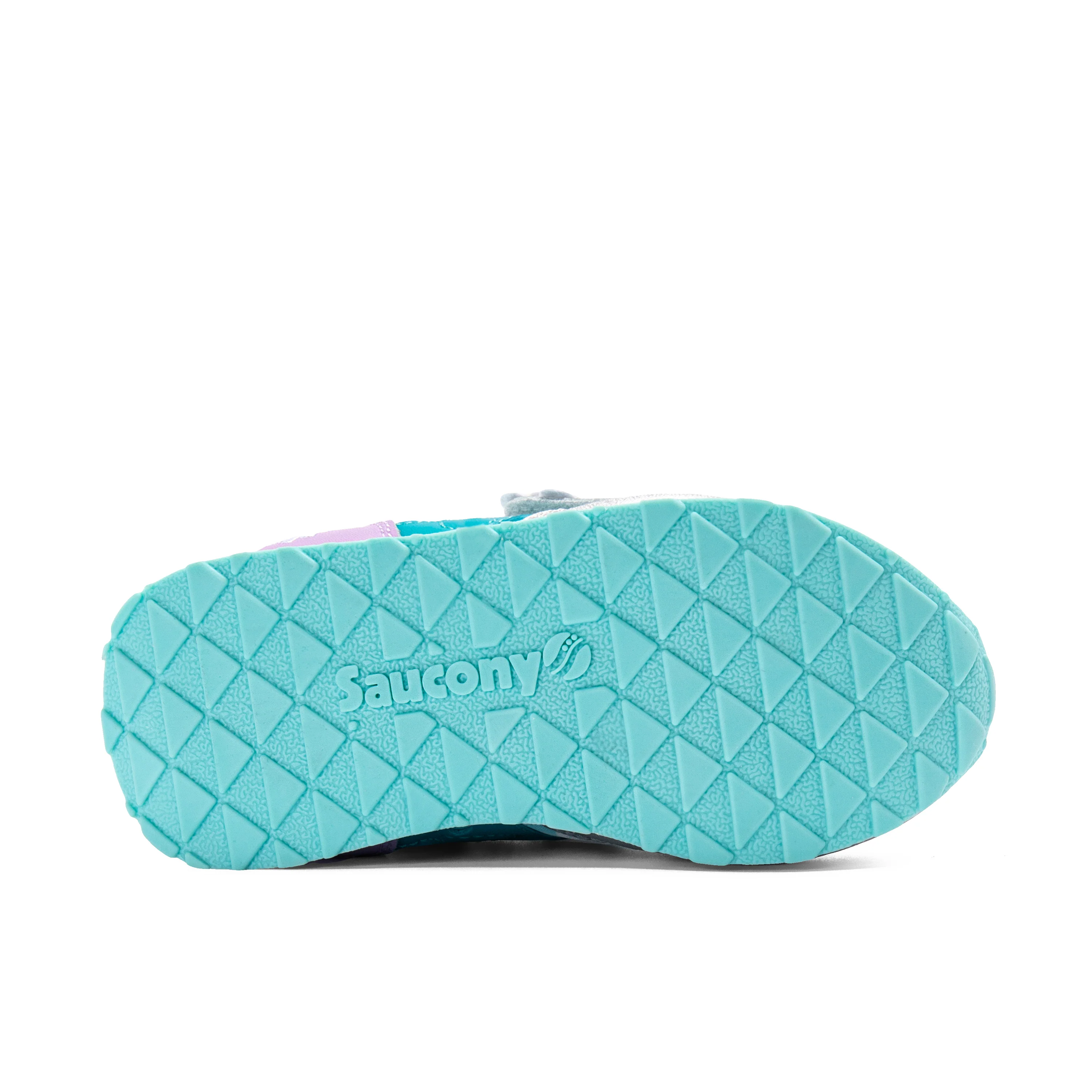 Jazz Hook & Loop Sneaker - Little Kid Silver/Teal - Image 5