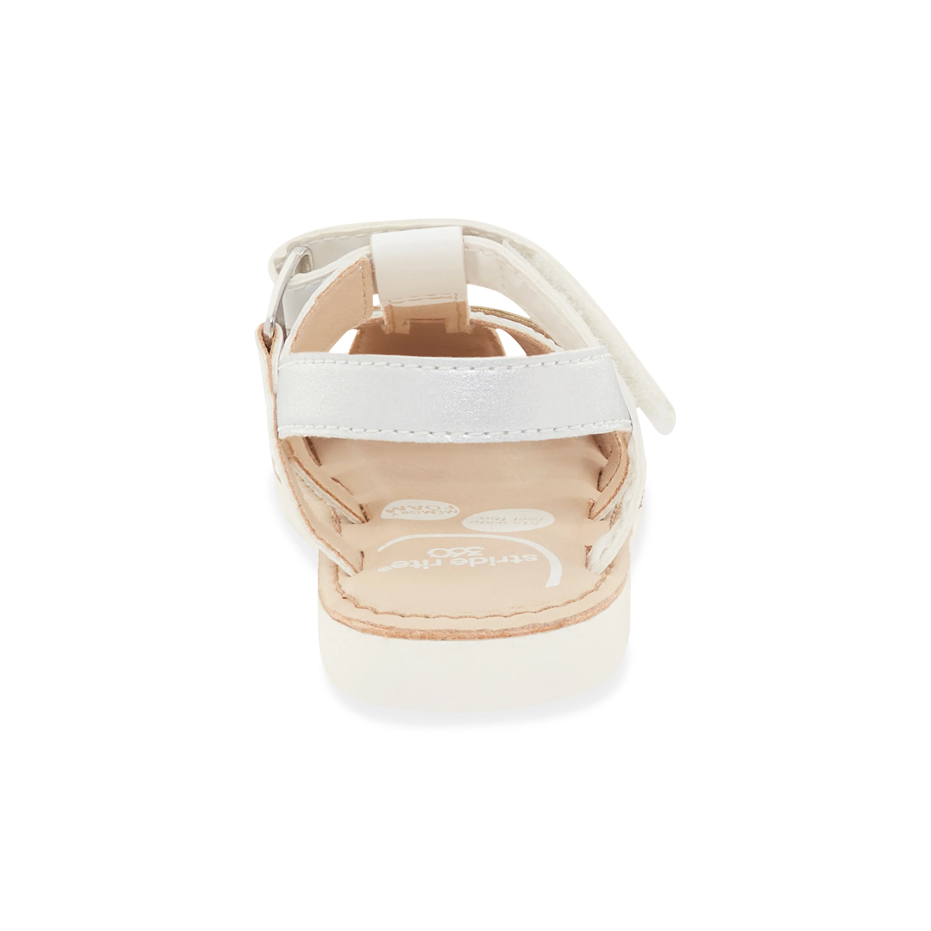 Kehlani Sandal - Big Kid White - Image 3