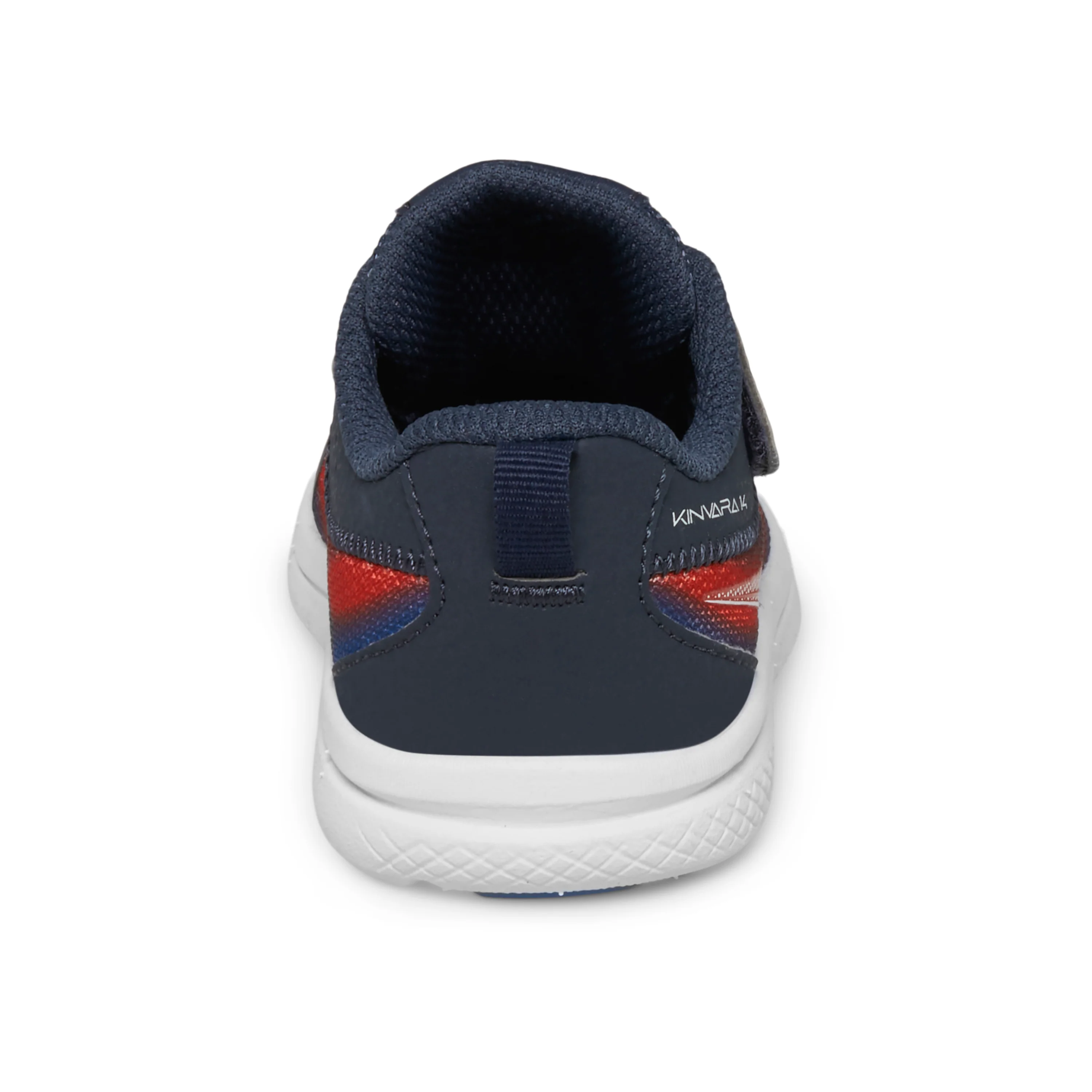 Kinvara 14 A/C Jr. Sneaker - Little Kid Navy/Red - Image 3
