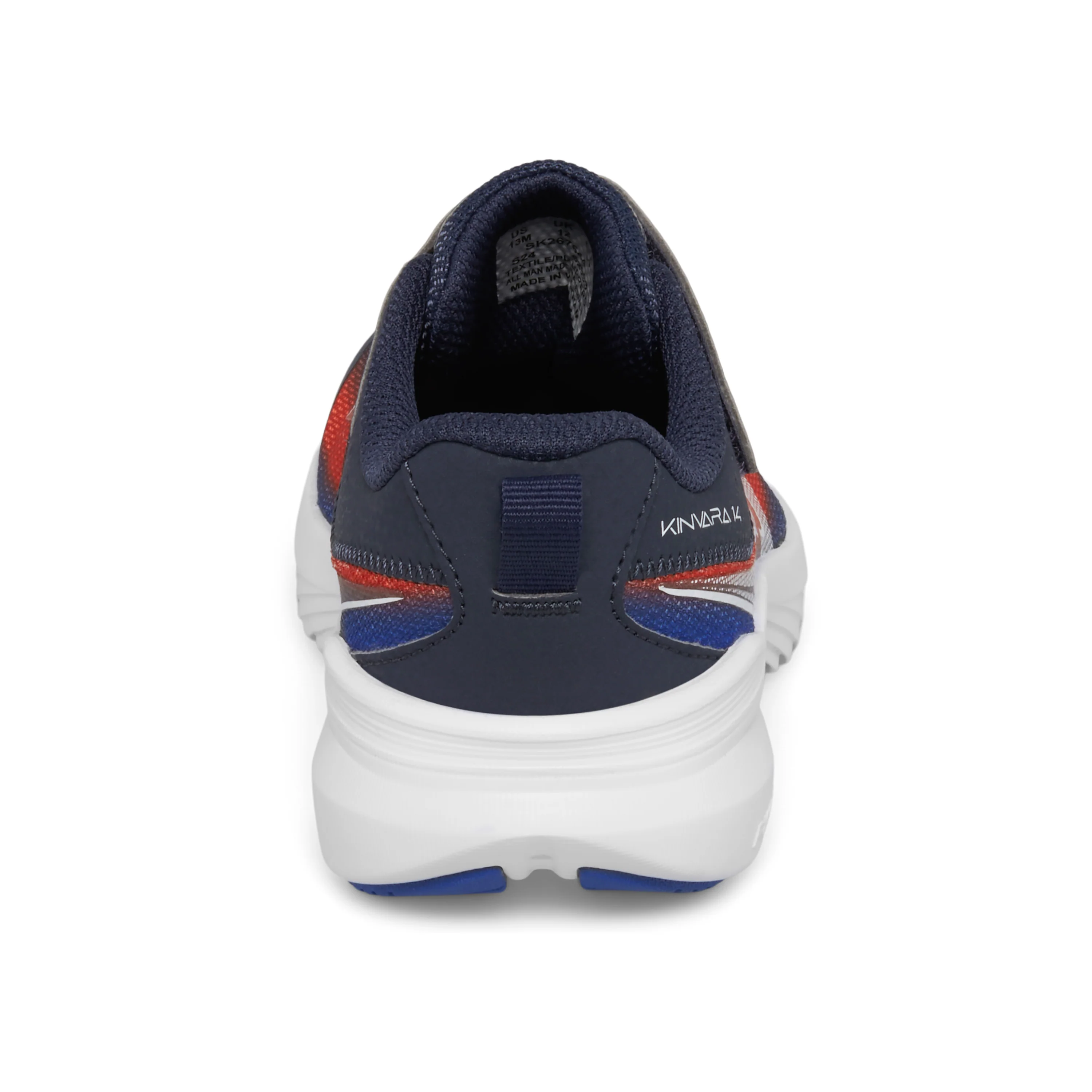 Kinvara 14 A/C Sneaker - Big Kid Navy/Red - Image 3