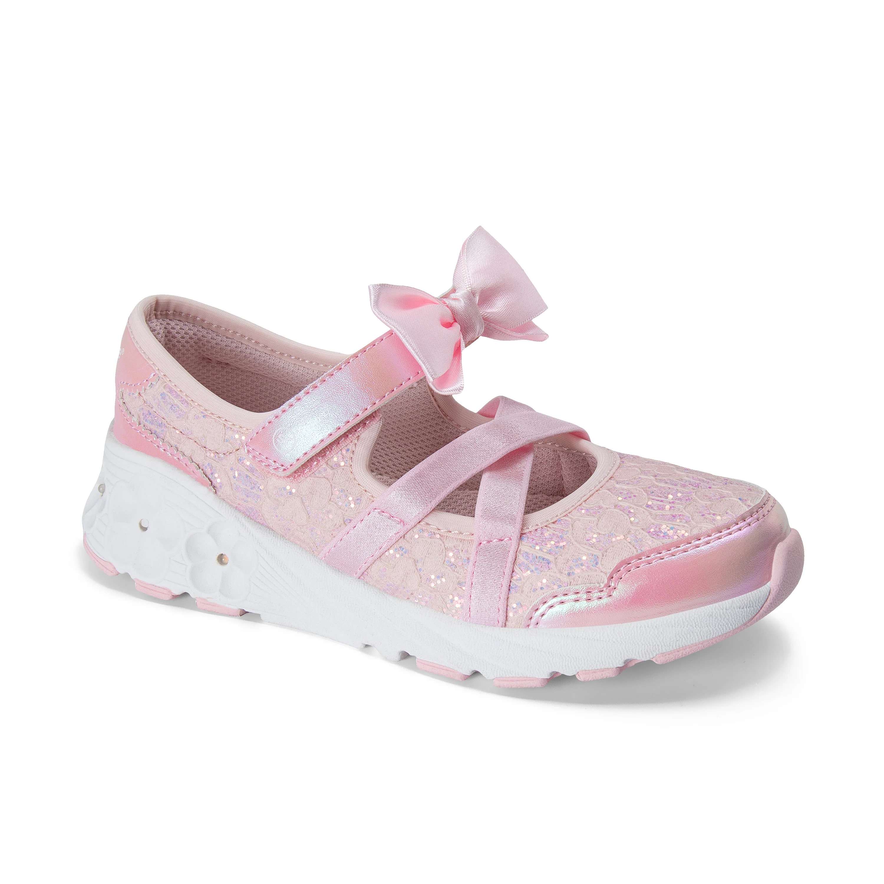 Lighted Flora Sneaker - Big Kid Blush - Image 2