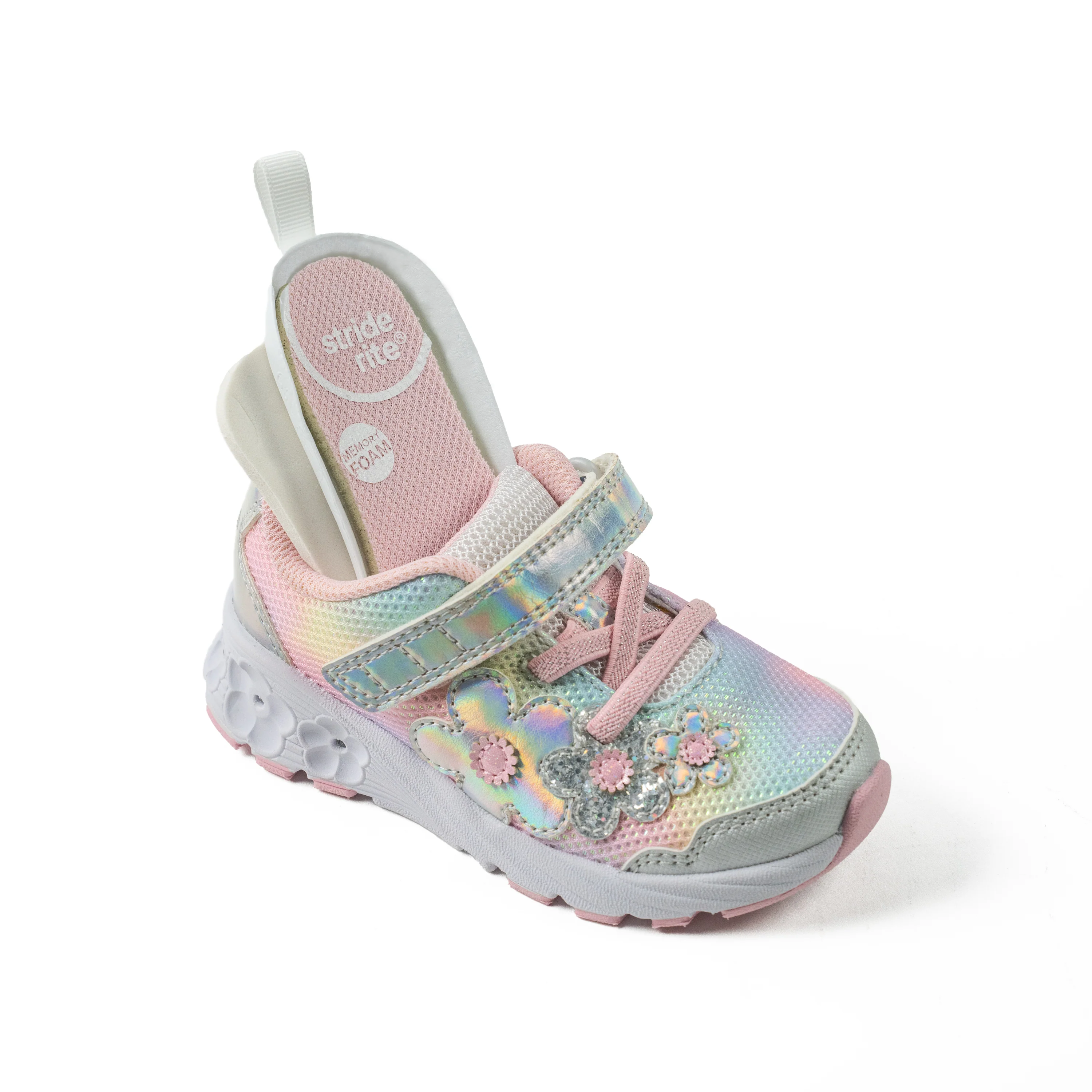 Lighted Glimmer 2.0 Sneaker Adaptable - Little Kid Rainbow - Image 3