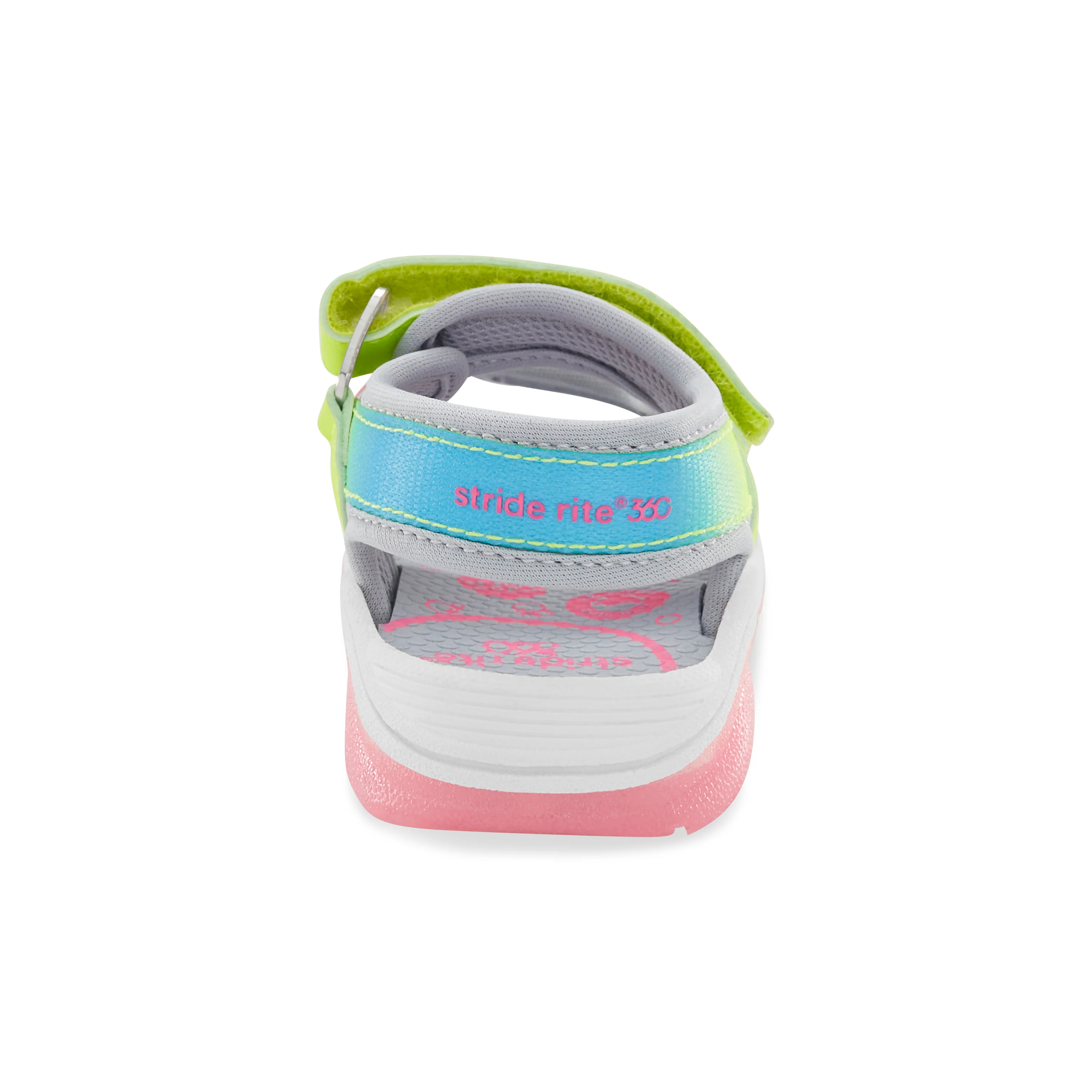 Light-Up Asher Sandal - Big Kid Multi - Image 3