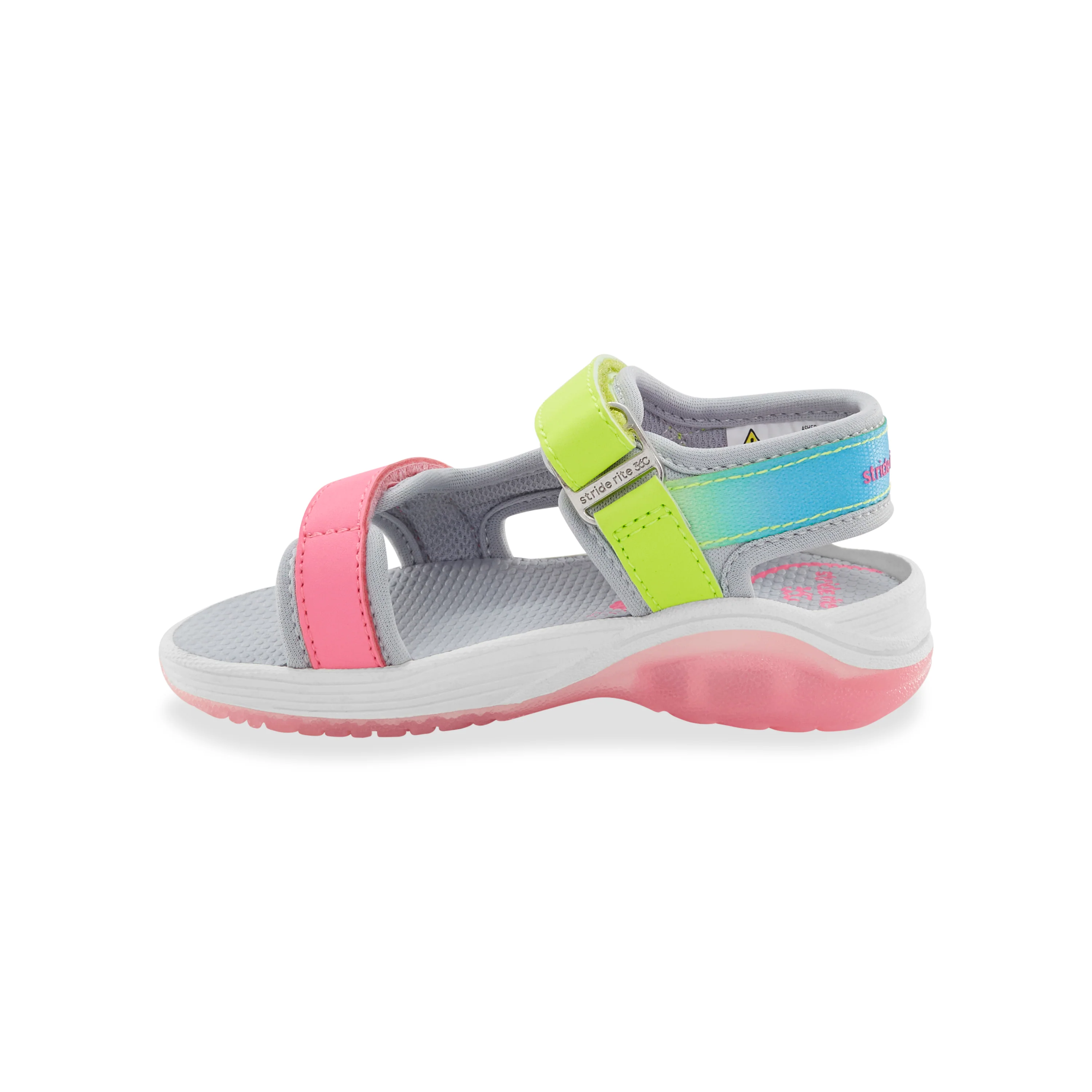 Light-Up Asher Sandal - Big Kid Multi - Image 7