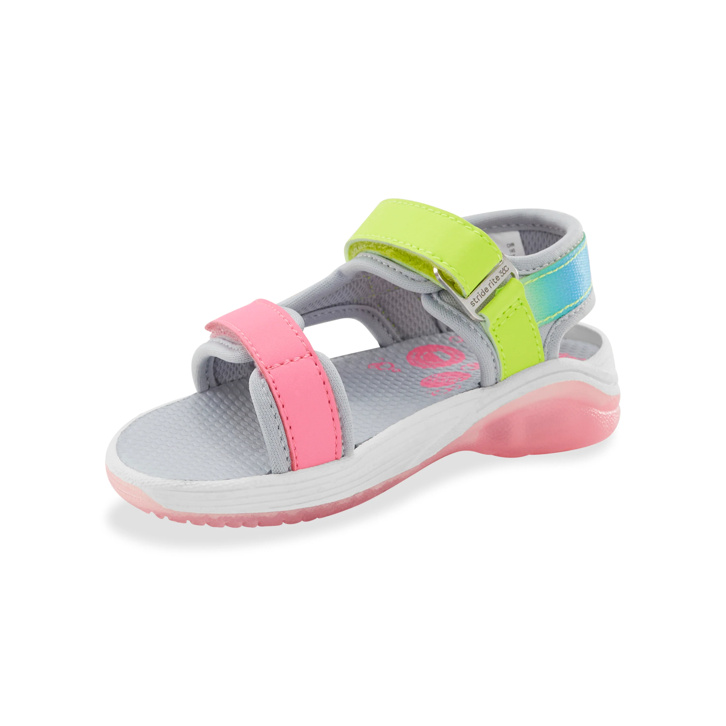 Light-Up Asher Sandal - Big Kid Multi - Image 8