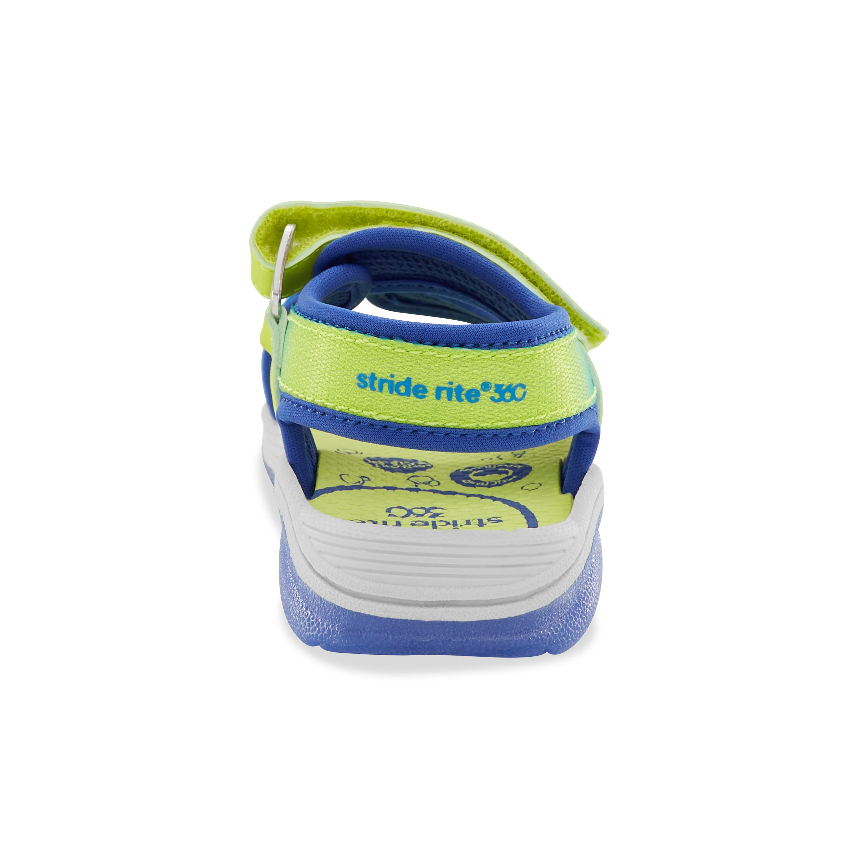 Light-Up Asher Sandal - Little Kid Blue - Image 3