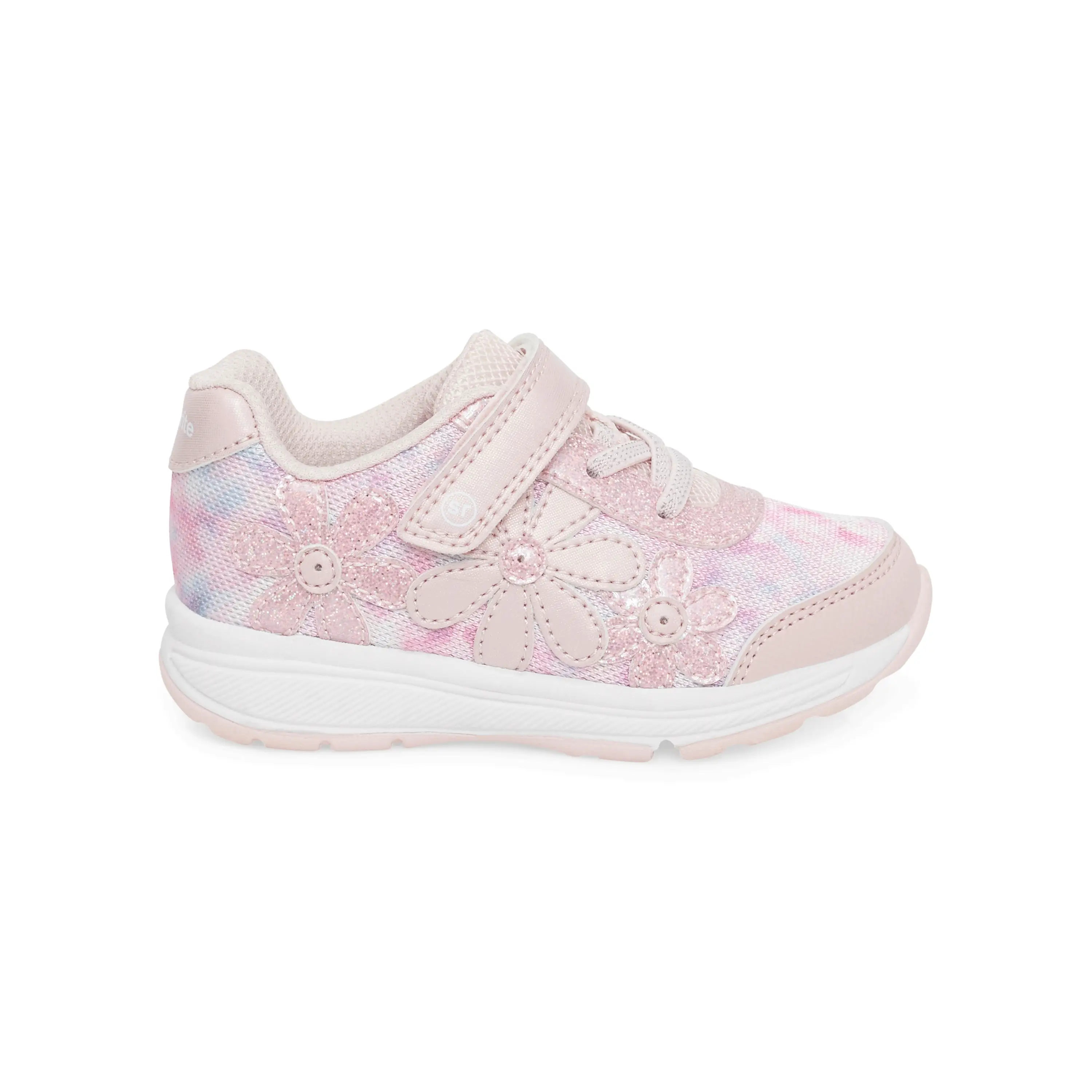 Light-Up Glimmer Sneaker - Big Kid Blush - Image 11