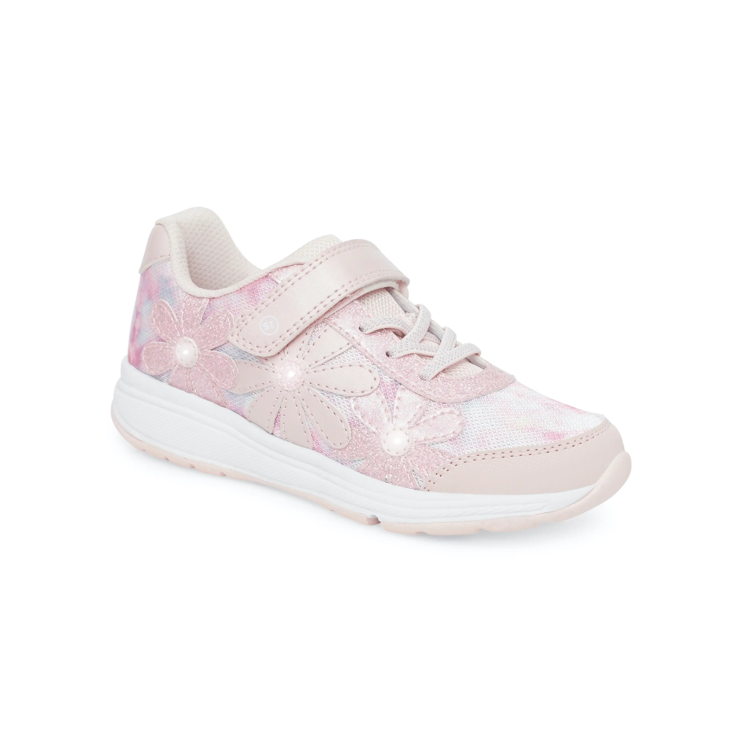 Light-Up Glimmer Sneaker - Big Kid Blush - Image 2