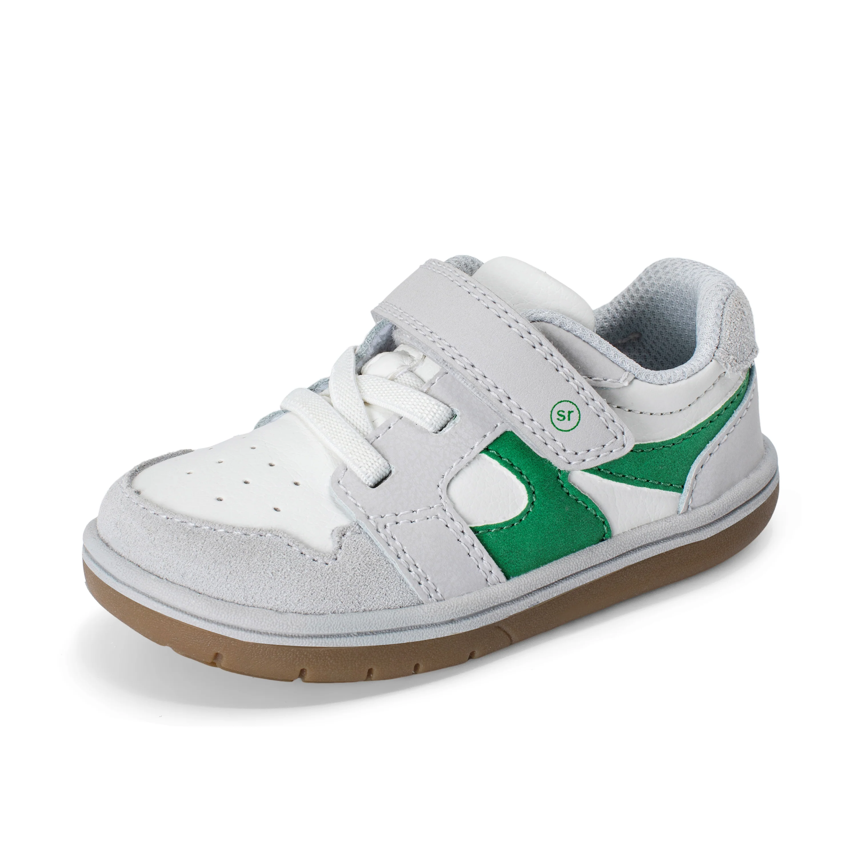 London Sneaker - Little Kid White/Green - Image 7