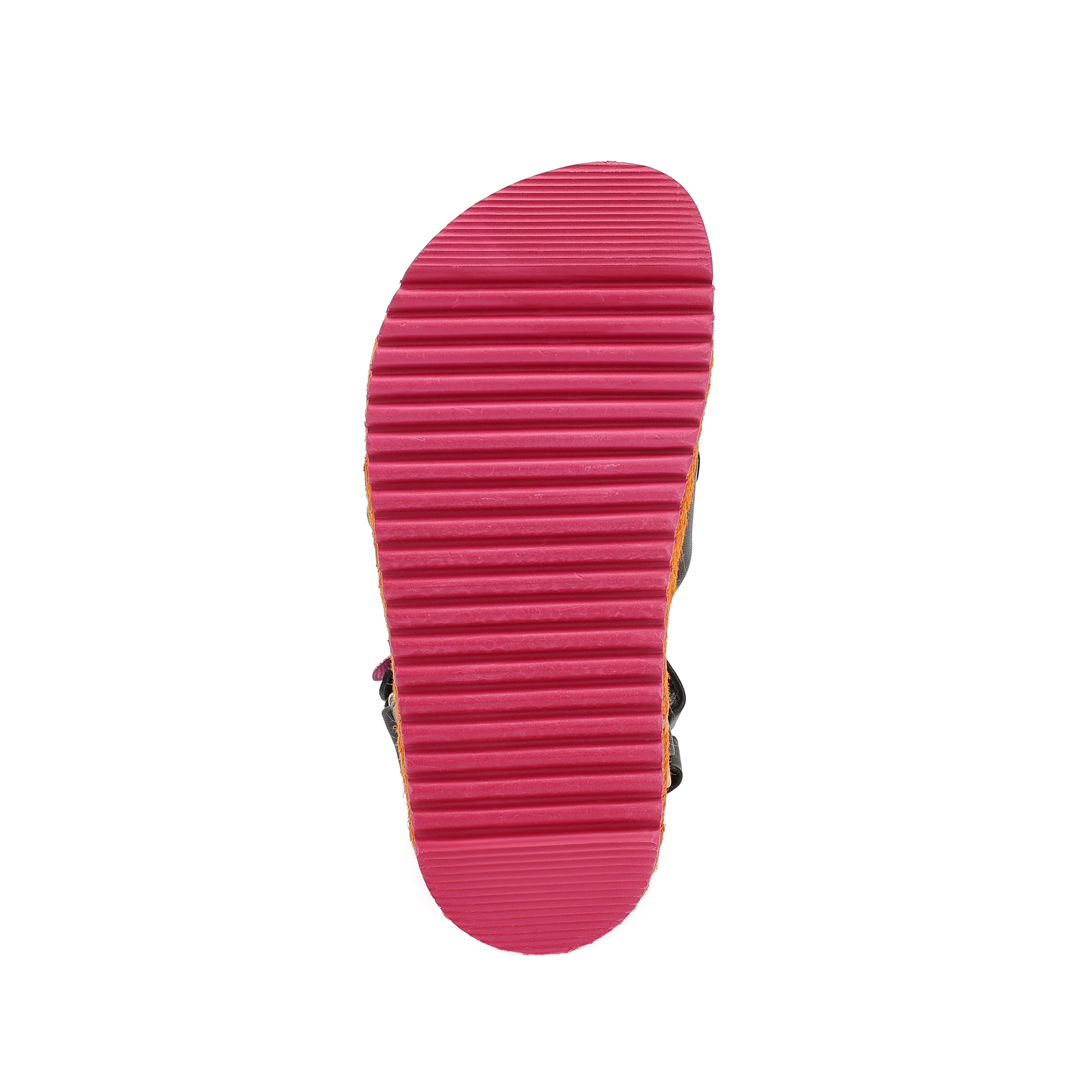 Mini Kensington Flower Sandal - Big Kid Black Multi - Image 6