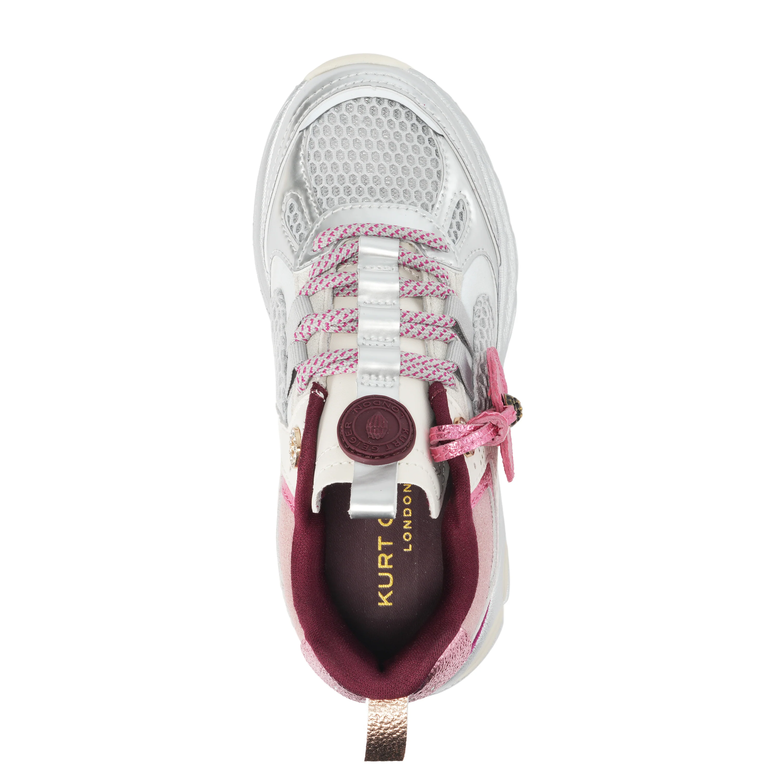 Mini Kurt Runner - Big Kid Pink/Silver - Image 5