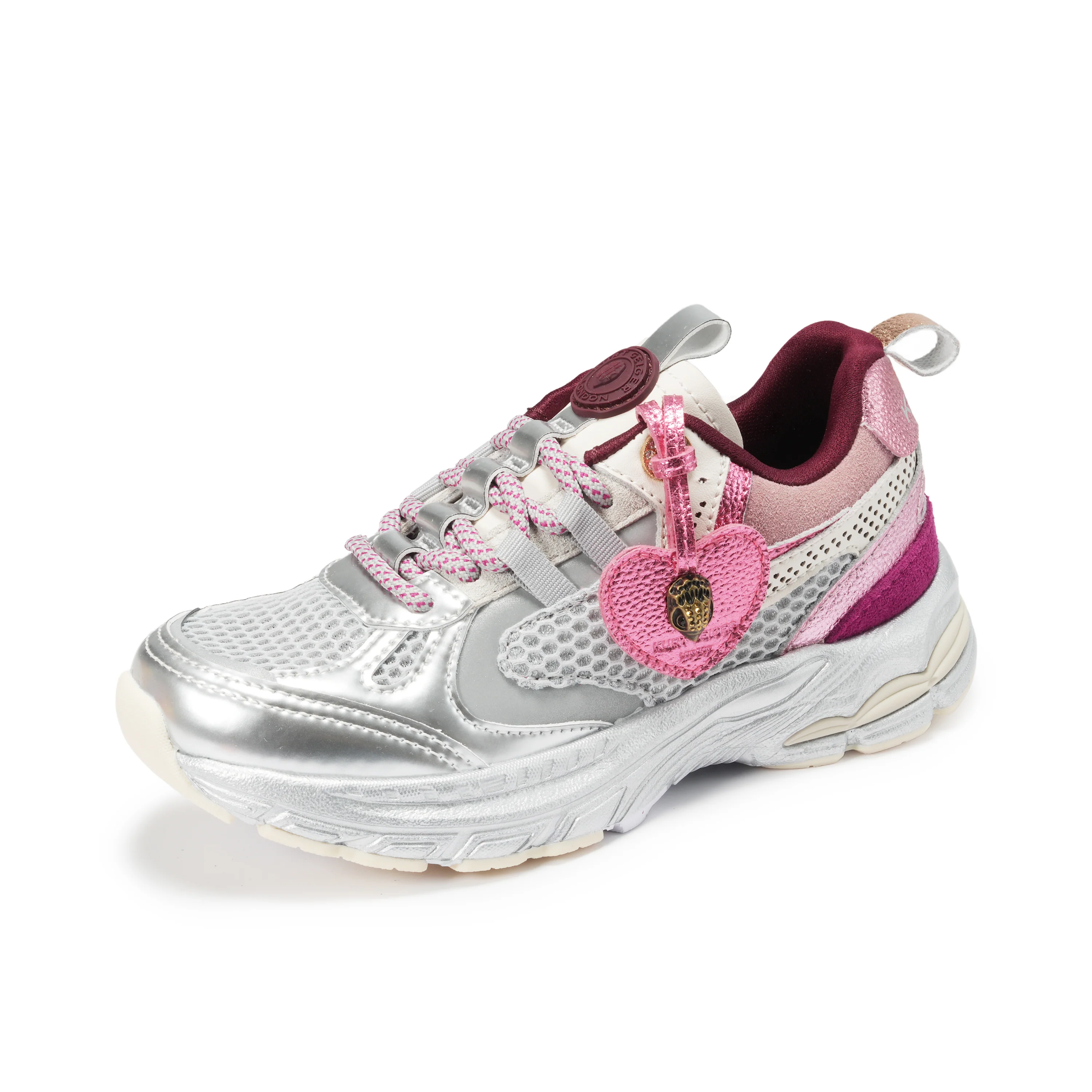 Mini Kurt Runner - Big Kid Pink/Silver - Image 7