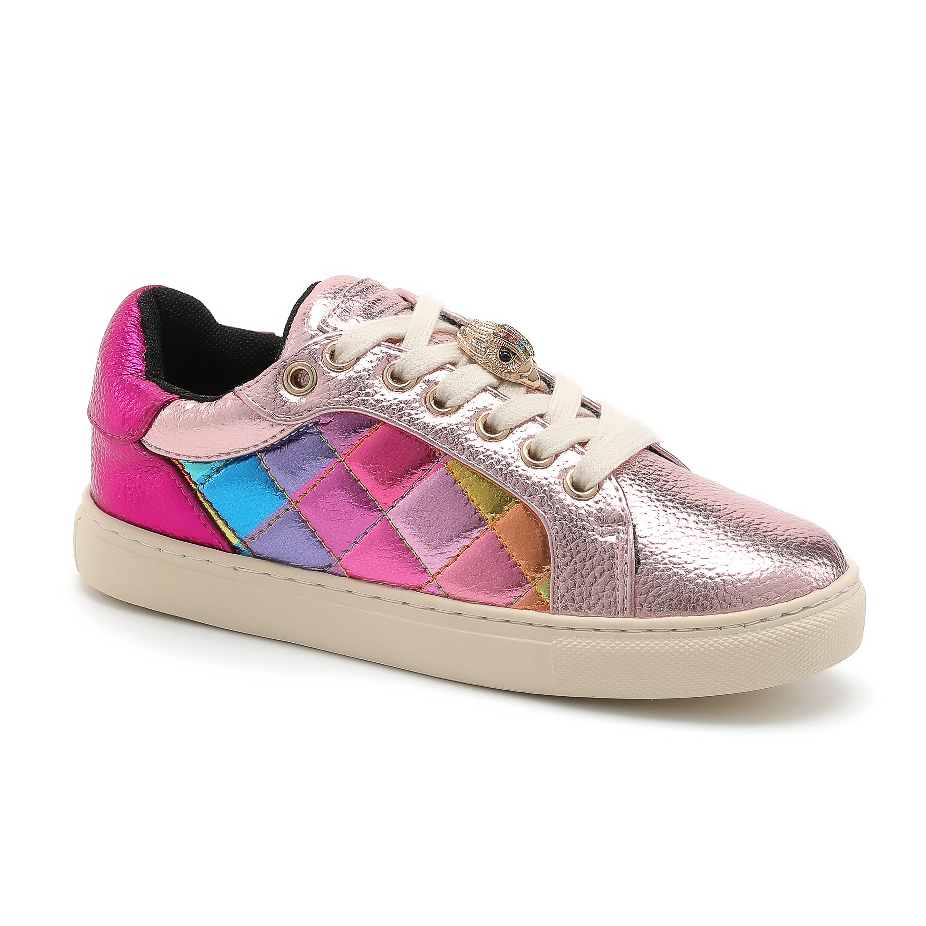 Mini Lane Stained Glass Sneaker - Big Kid Rainbow - Image 2