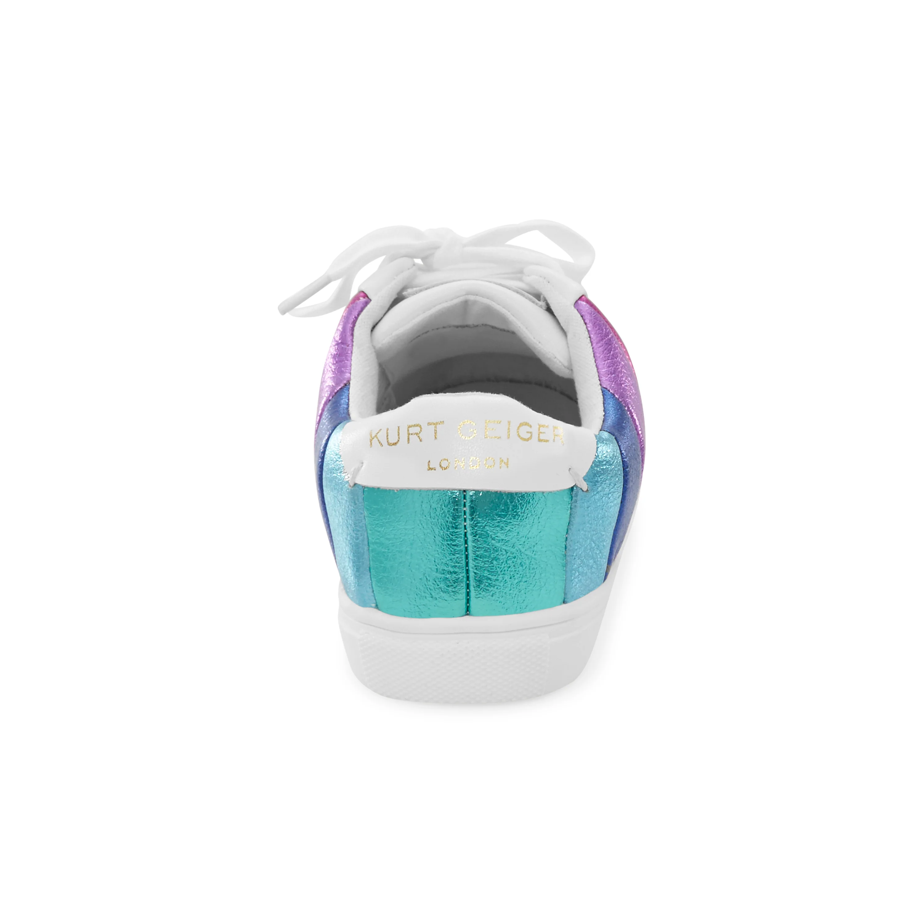 Mini Lane Stripe Sneaker - Big Kid White - Image 3