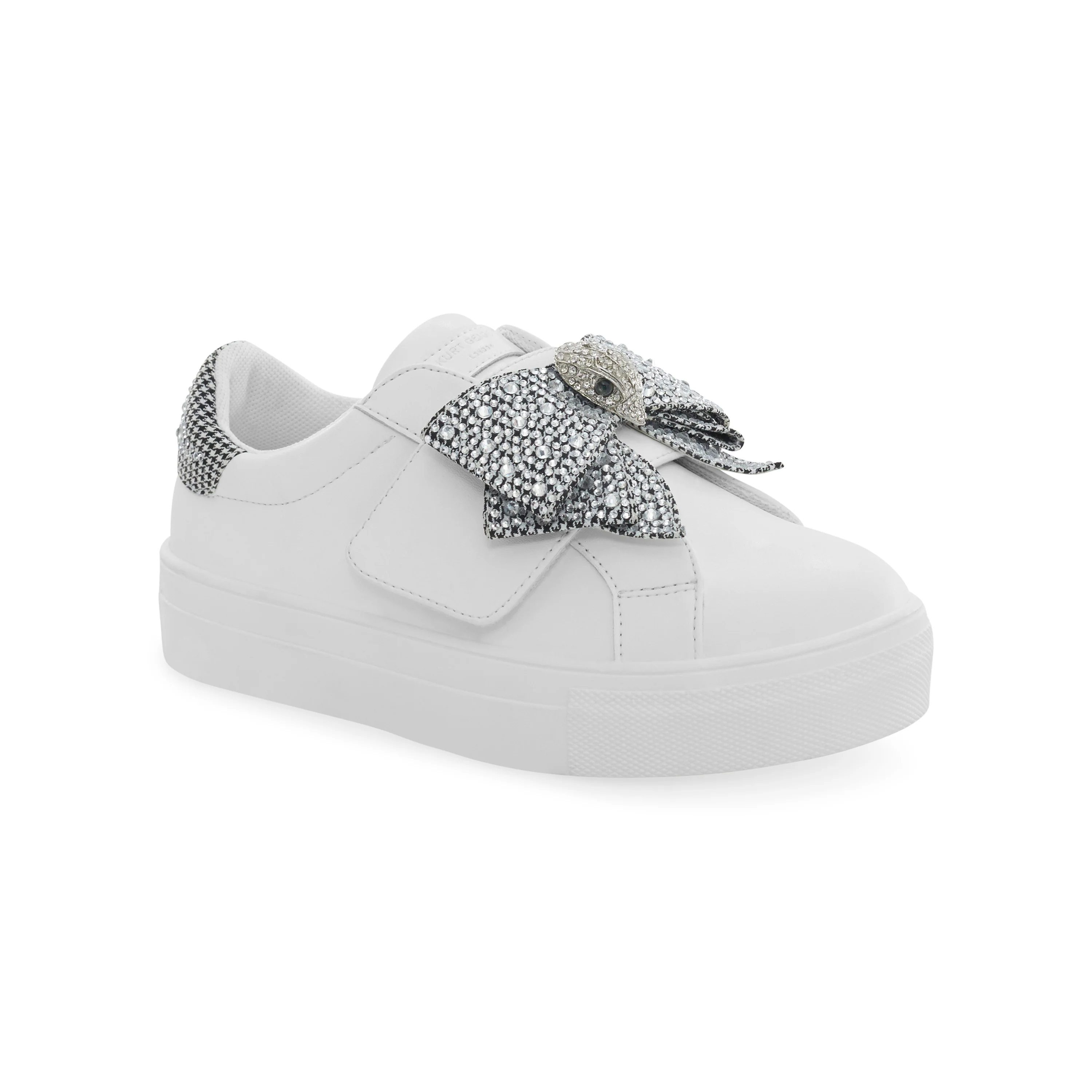 Mini Laney Bow Sneaker - Big Kid White - Image 2