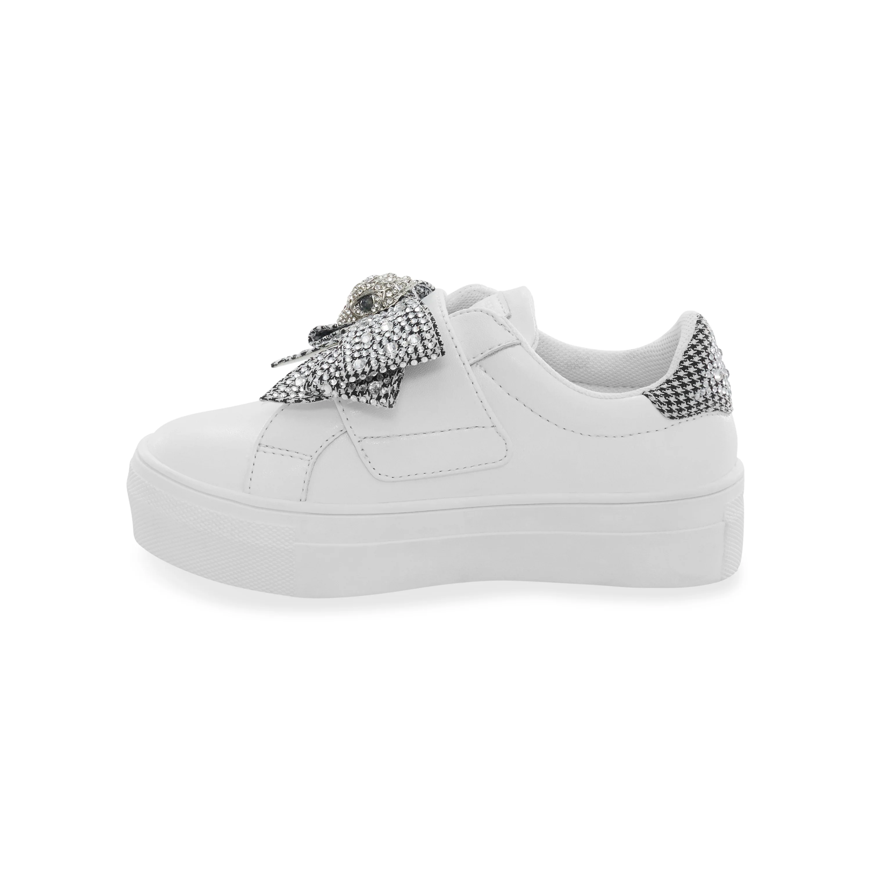 Mini Laney Bow Sneaker - Little Kid White - Image 7